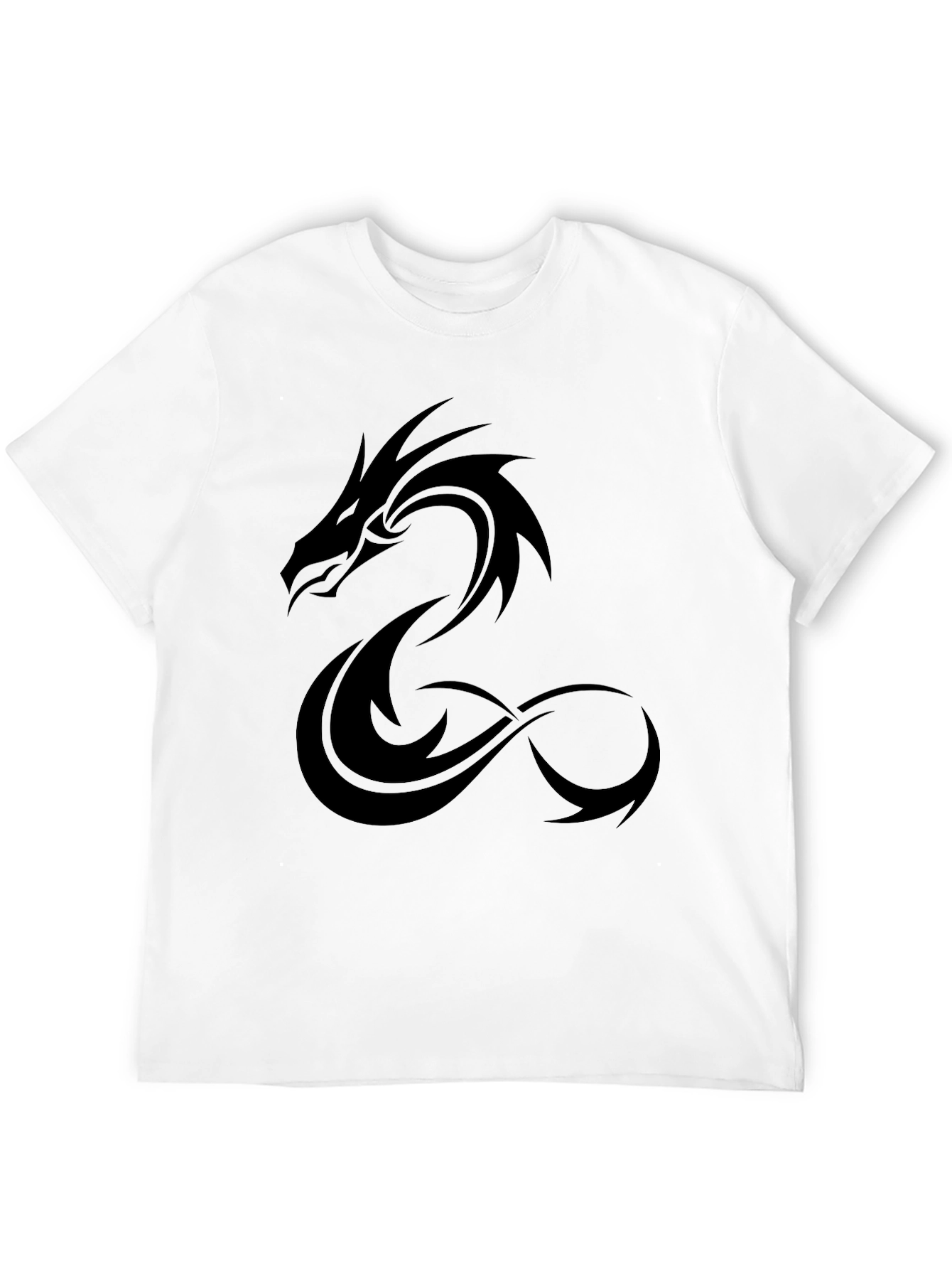 Dragon Graphic Tee - Mens Black T-Shirt