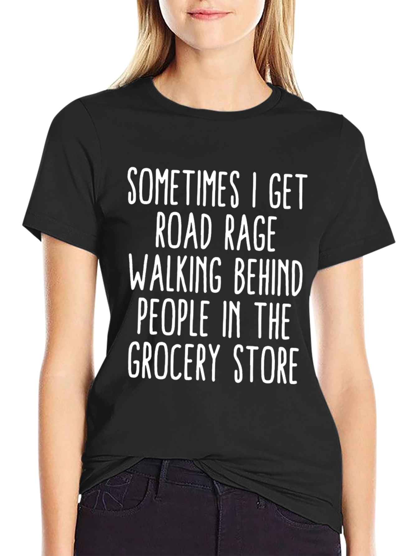 Road Rage Grocery Store T-Shirt