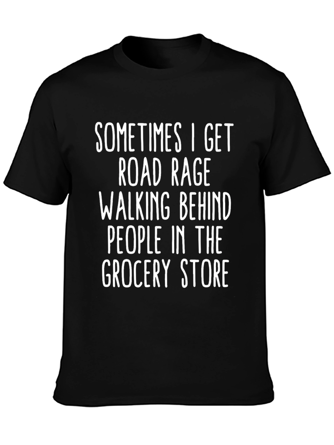 Road Rage Grocery Store T-Shirt