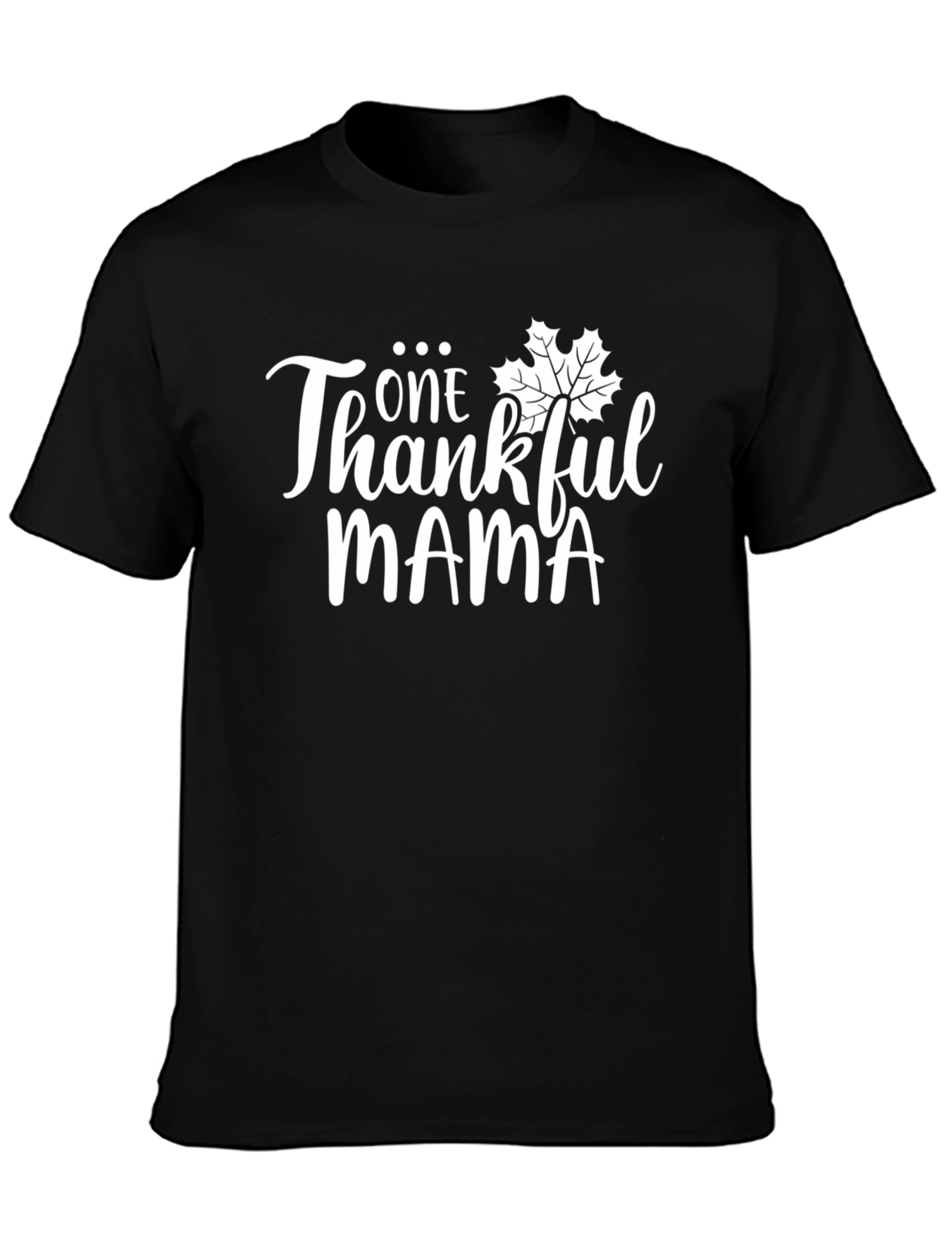 One Thankful Mama Graphic Tee Shirt