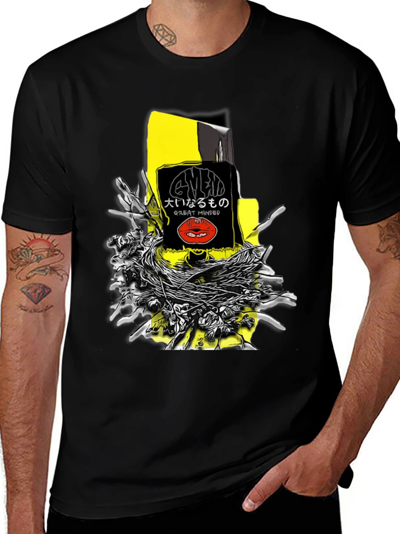 Unique Graphic T-Shirt - Great Minded Design