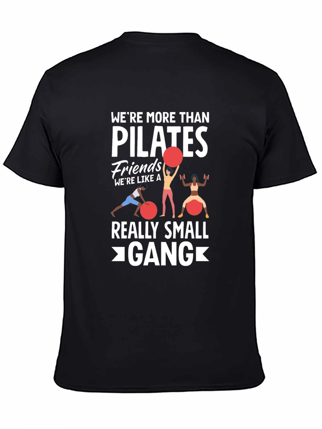 Pilates Friends Graphic T-Shirt