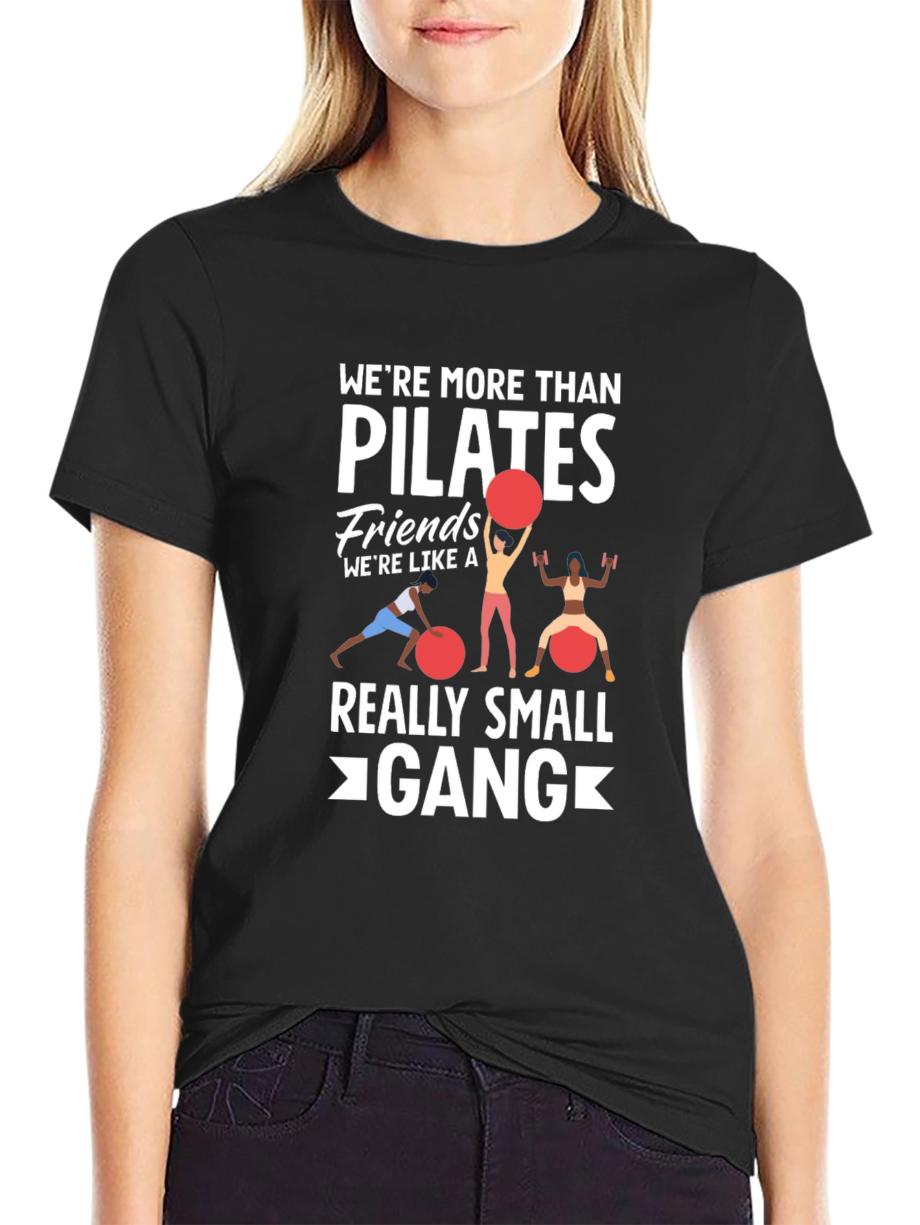 Pilates Friends Graphic T-Shirt