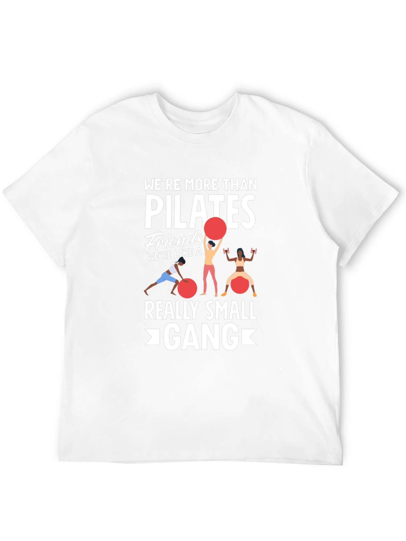 Pilates Friends Graphic T-Shirt
