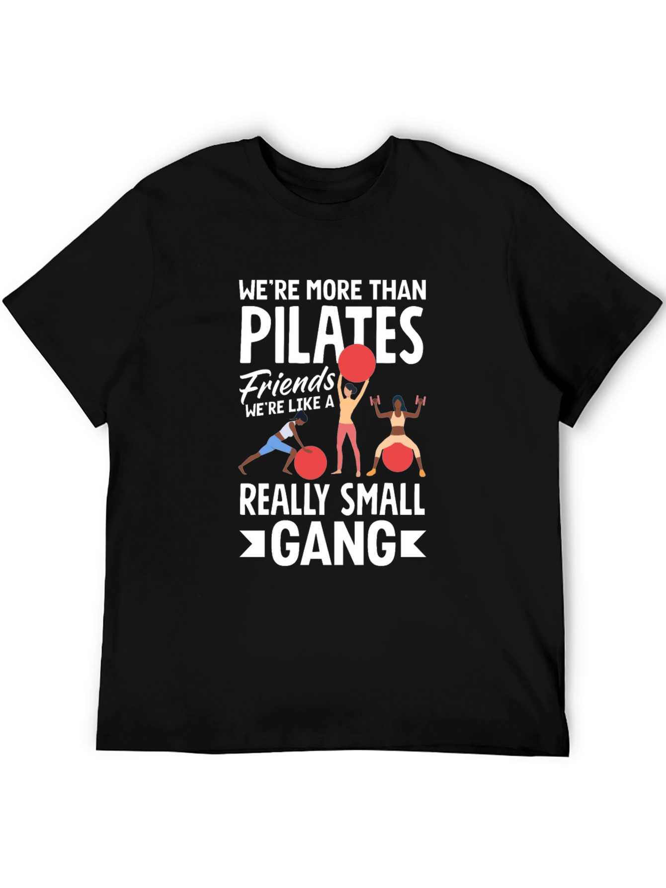 Pilates Friends Graphic T-Shirt