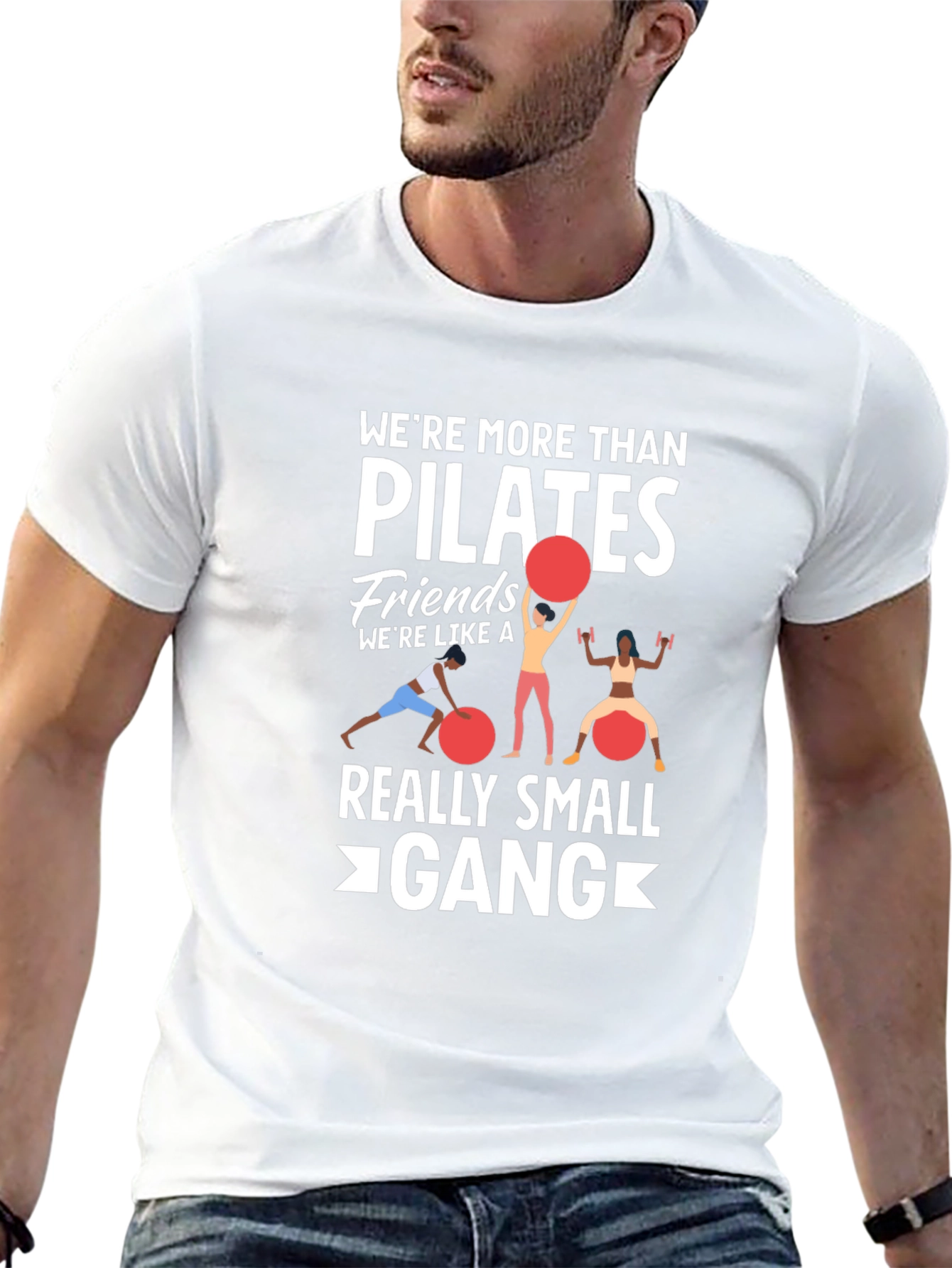 Pilates Friends Graphic T-Shirt