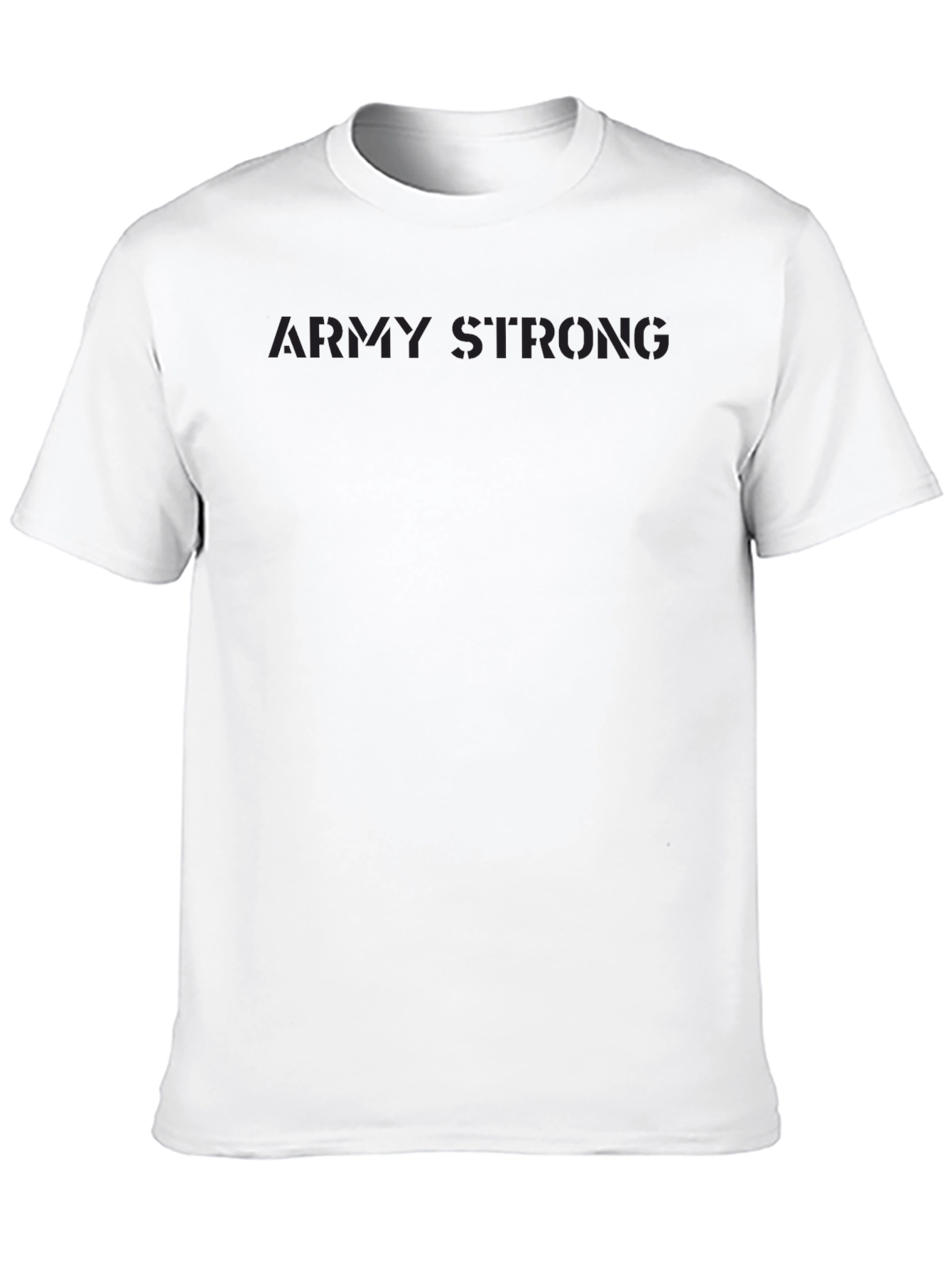 Army Strong Black T-Shirt