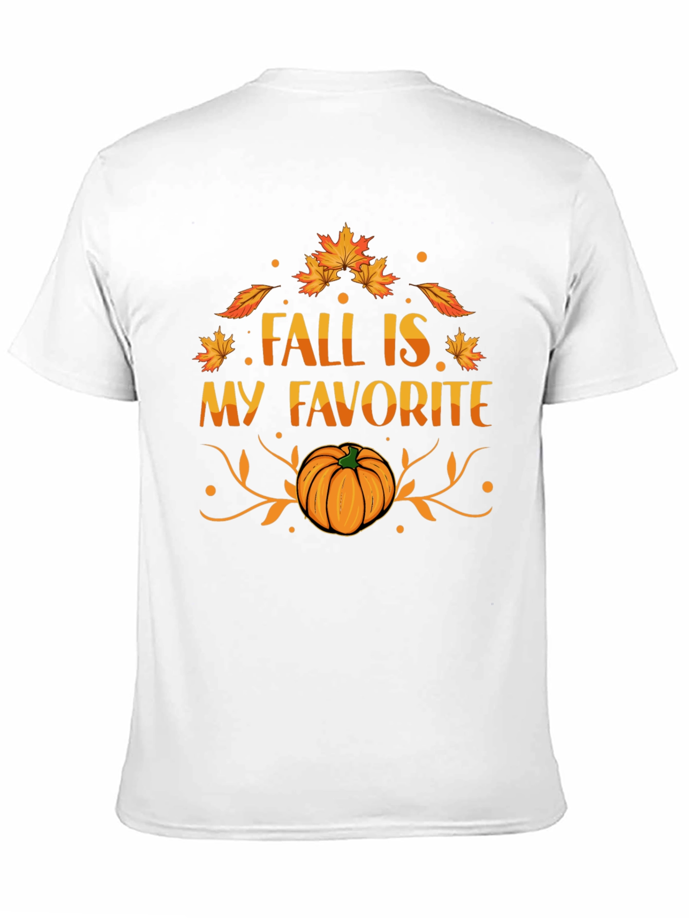Fall Is My Favorite T-Shirt - Pumpkin Tee