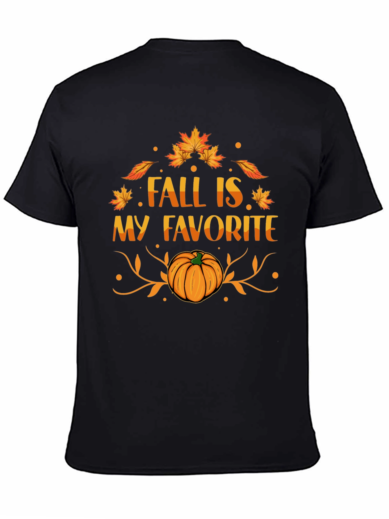 Fall Is My Favorite T-Shirt - Pumpkin Tee