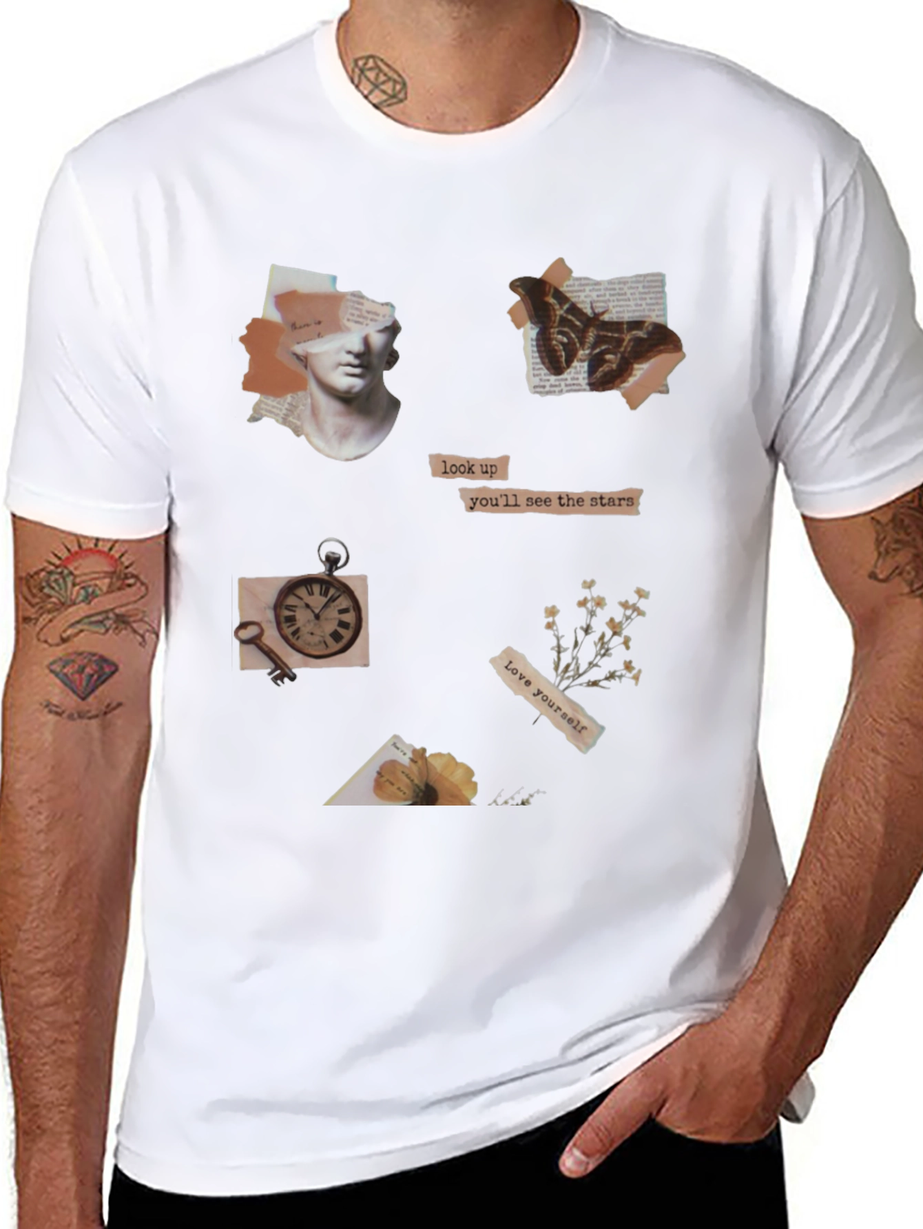 Aesthetic Collage Graphic Tee