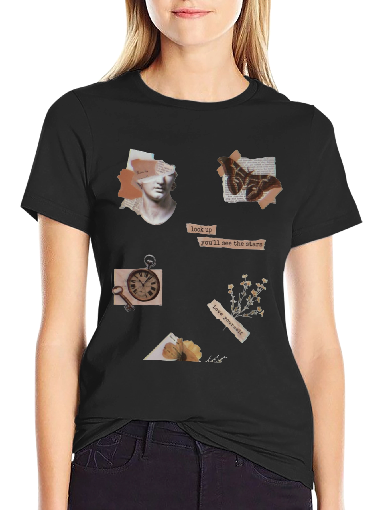 Aesthetic Collage Graphic Tee