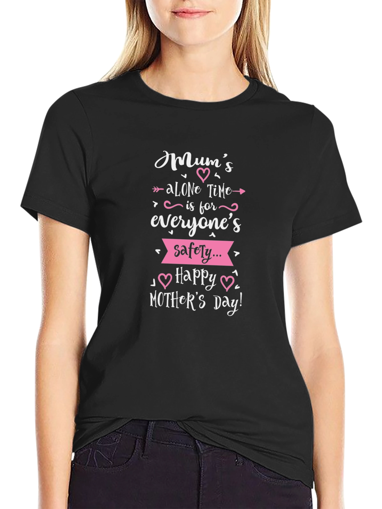 Mums Alone Time Mothers Day T-Shirt