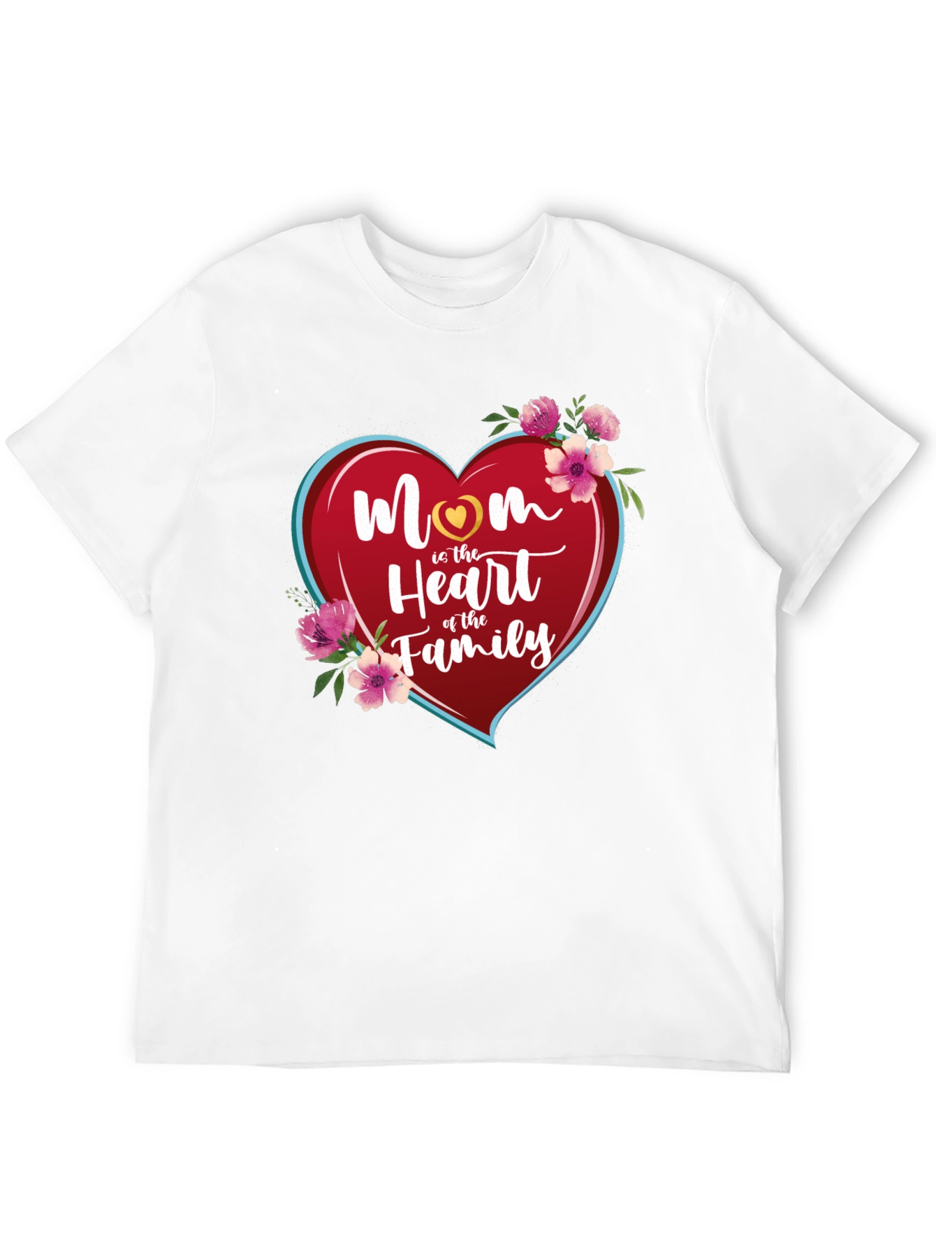 Mom Heart of the Family Graphic Tee
