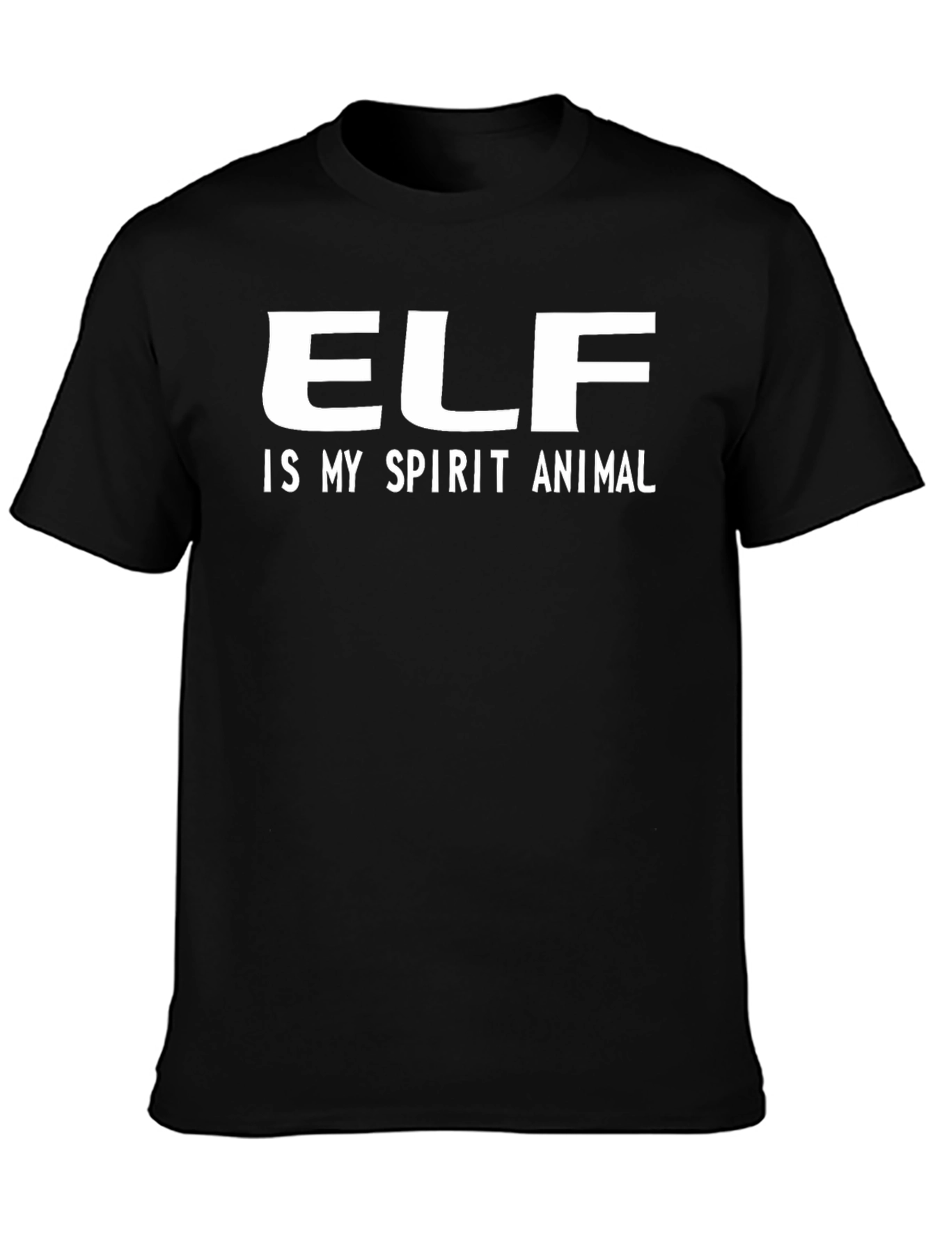 Elf Is My Spirit Animal - Novelty T-Shirt