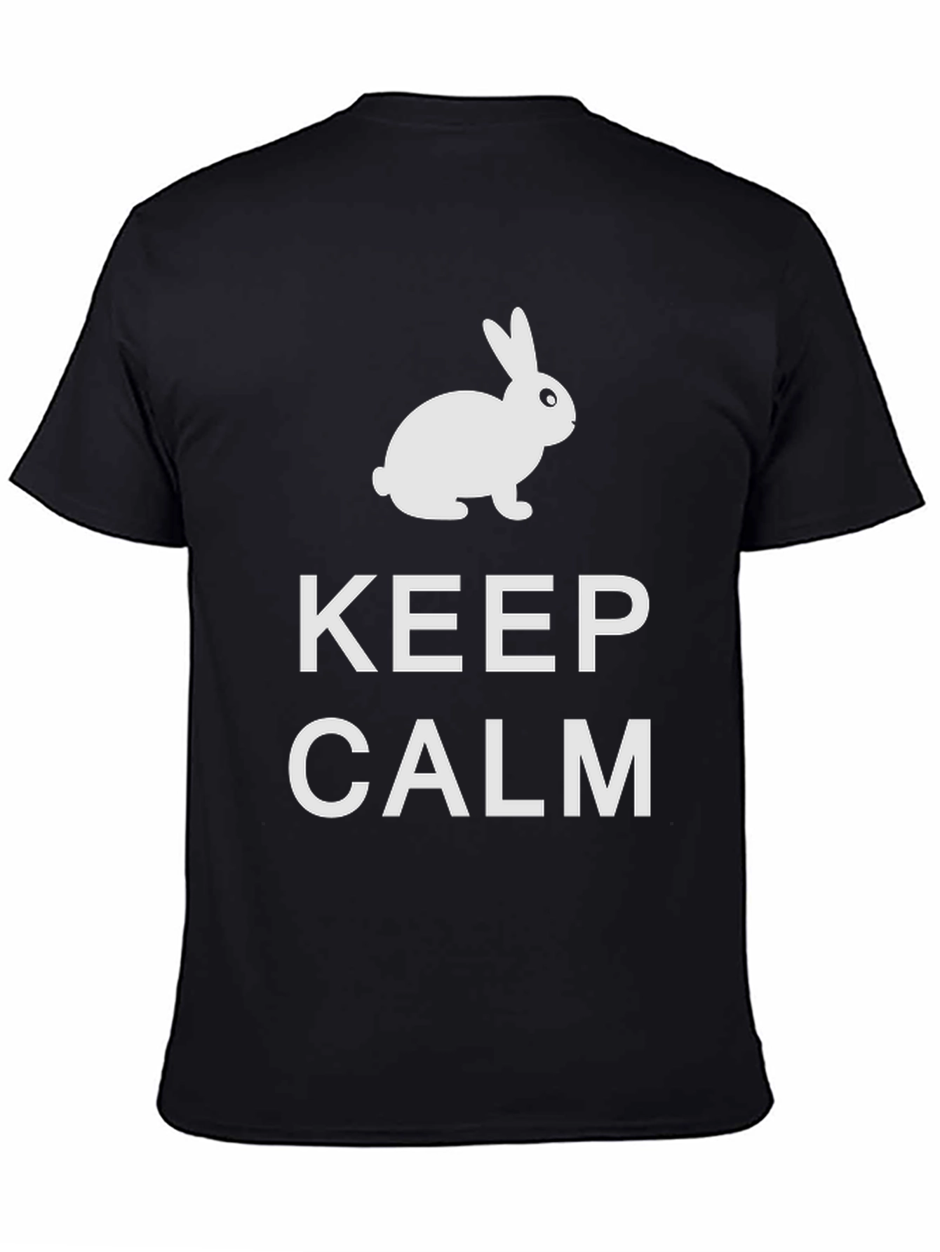 Keep Calm Bunny T-Shirt - Funny Easter Tee