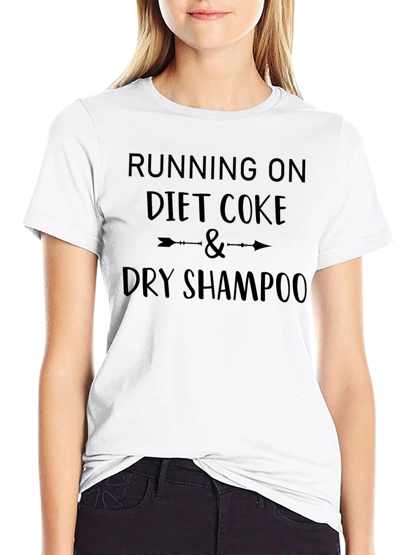 Diet Coke & Dry Shampoo T-Shirt - Funny Tee