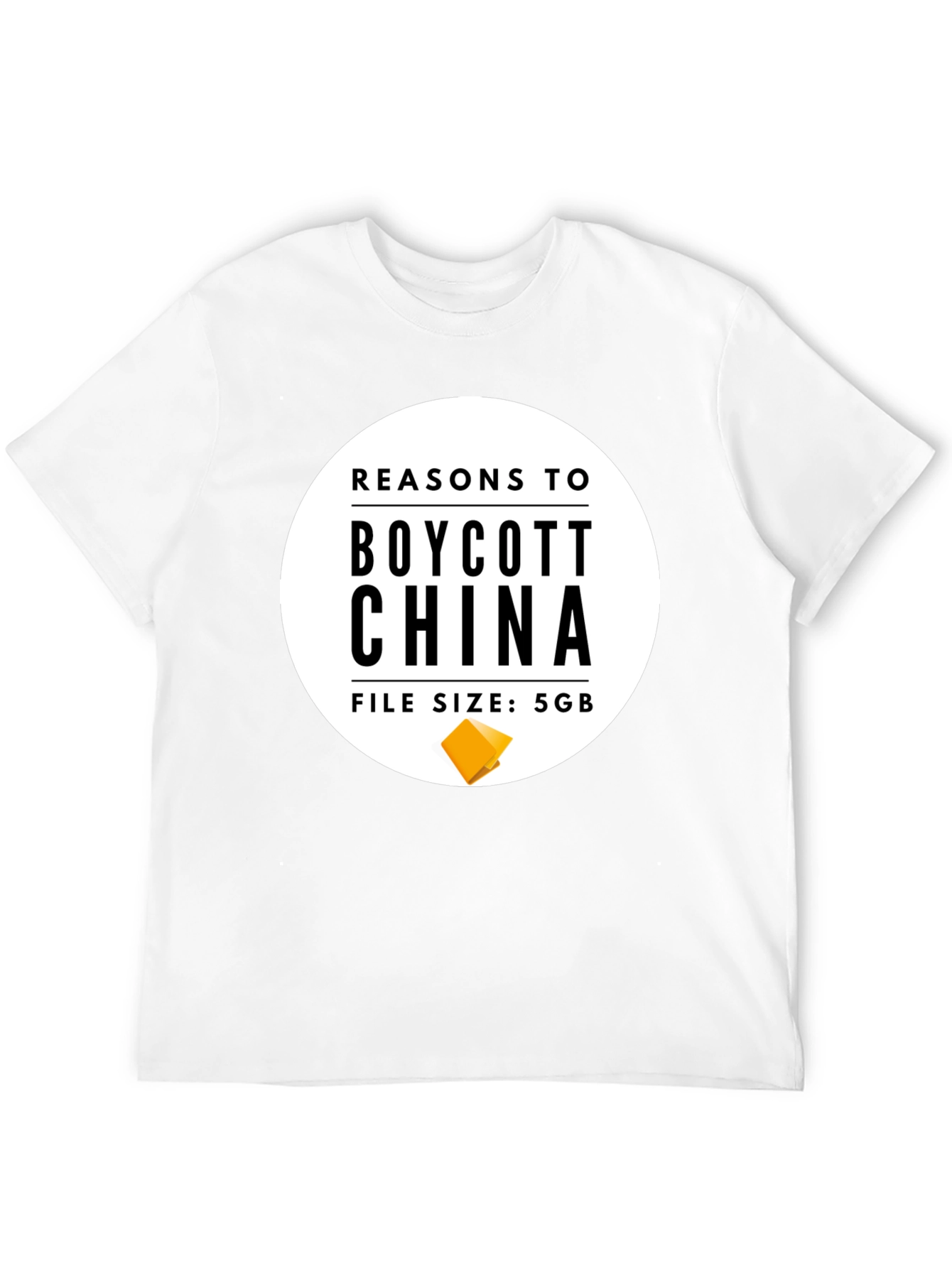 Boycott China T-Shirt - File Size 5GB