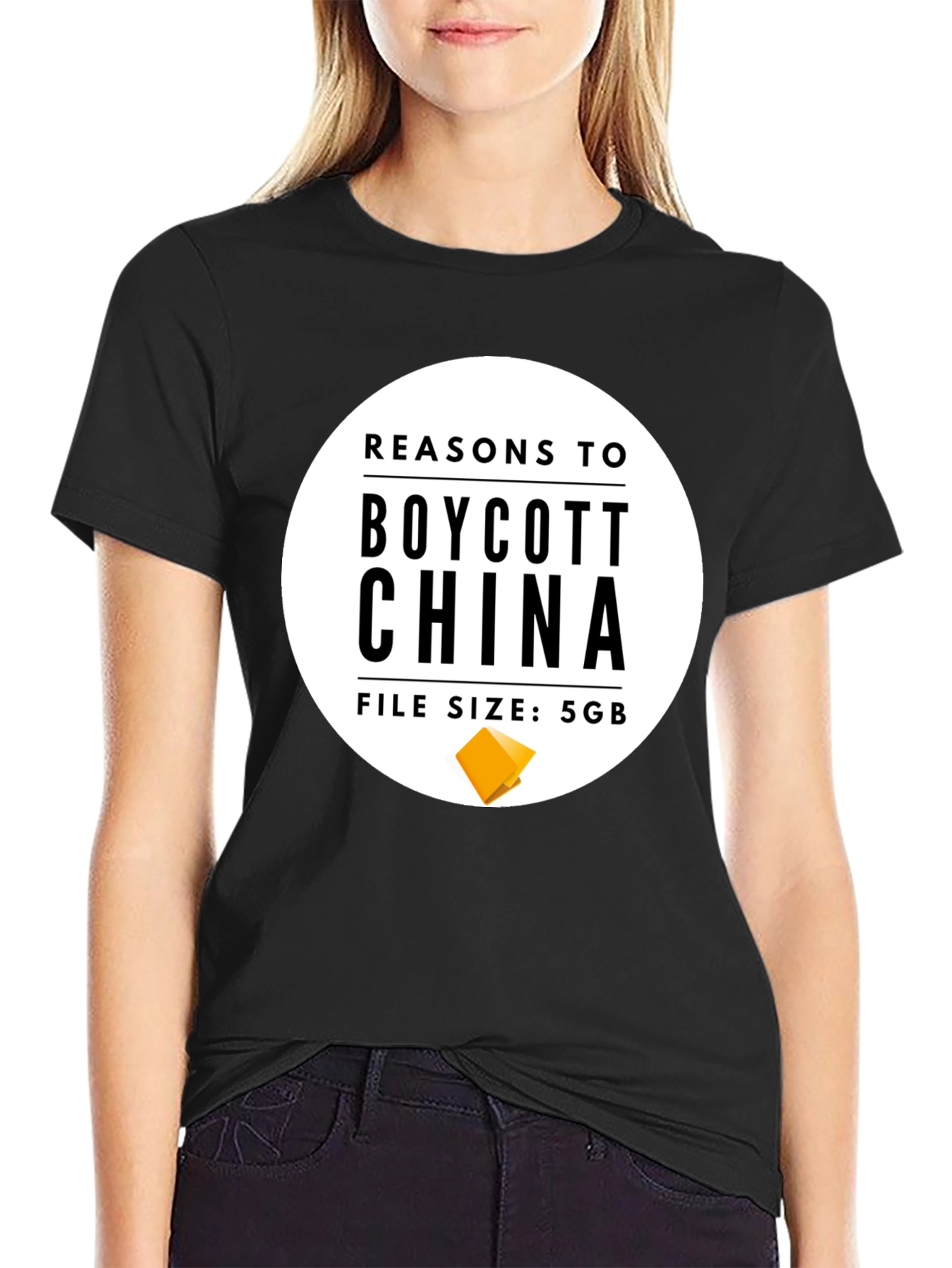 Boycott China T-Shirt - File Size 5GB