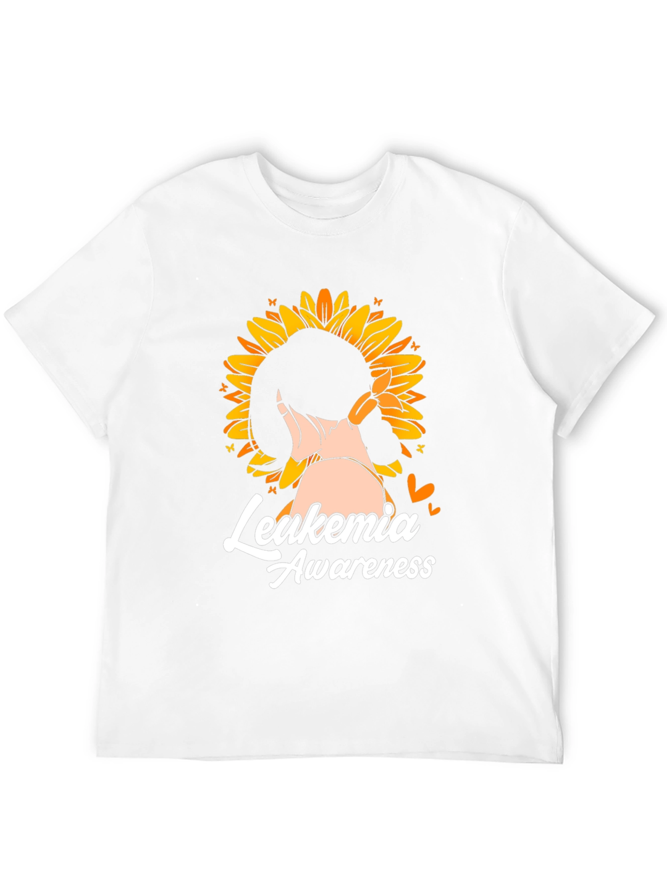 Leukemia Awareness Sunflower T-Shirt