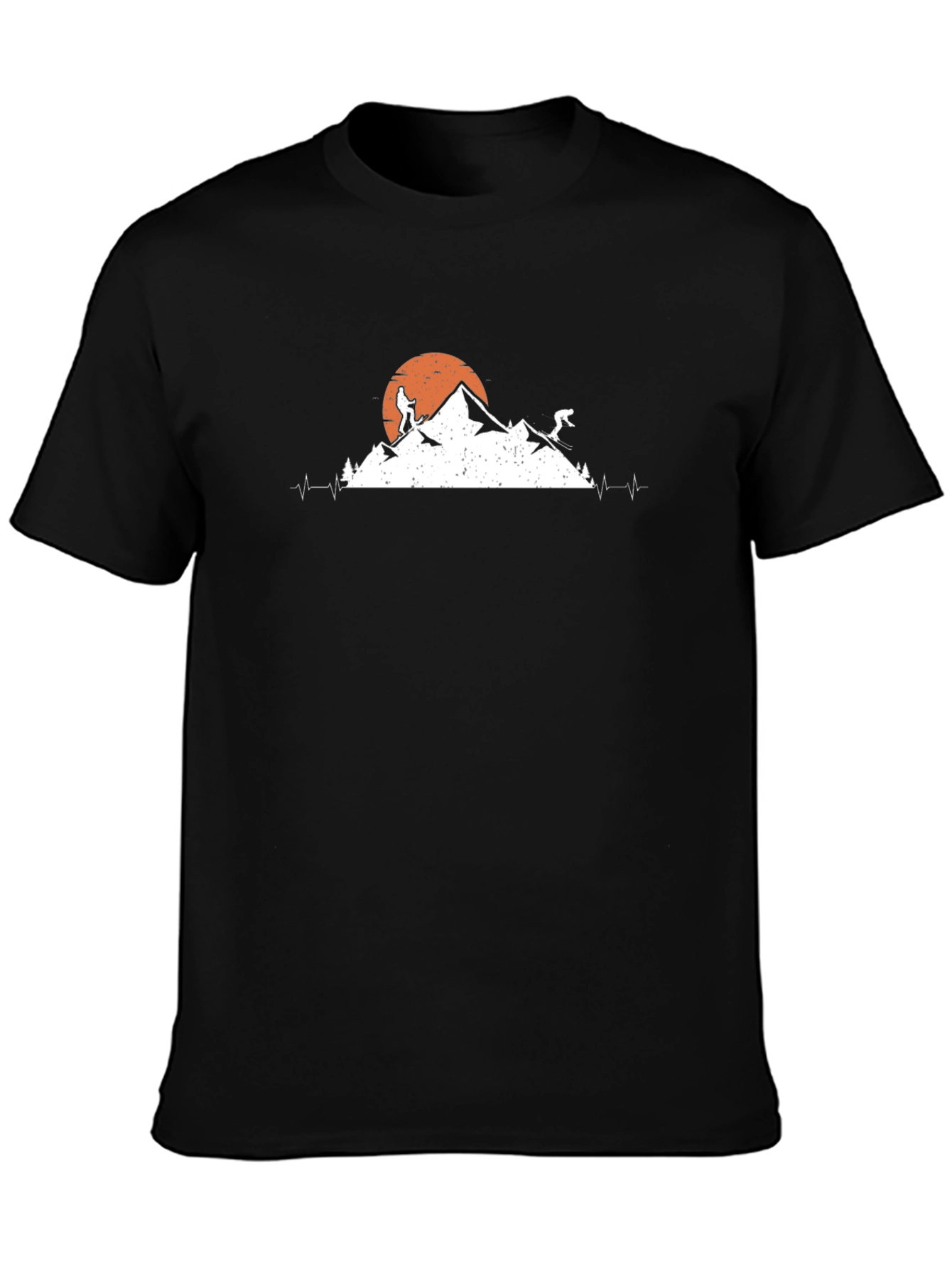 Mountain Adventure Black T-Shirt