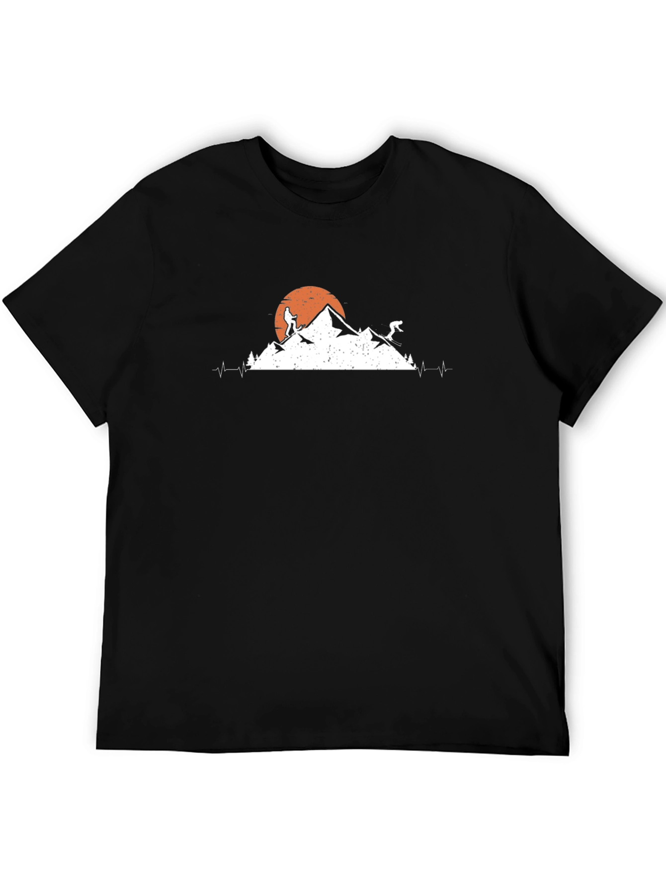 Mountain Adventure Black T-Shirt