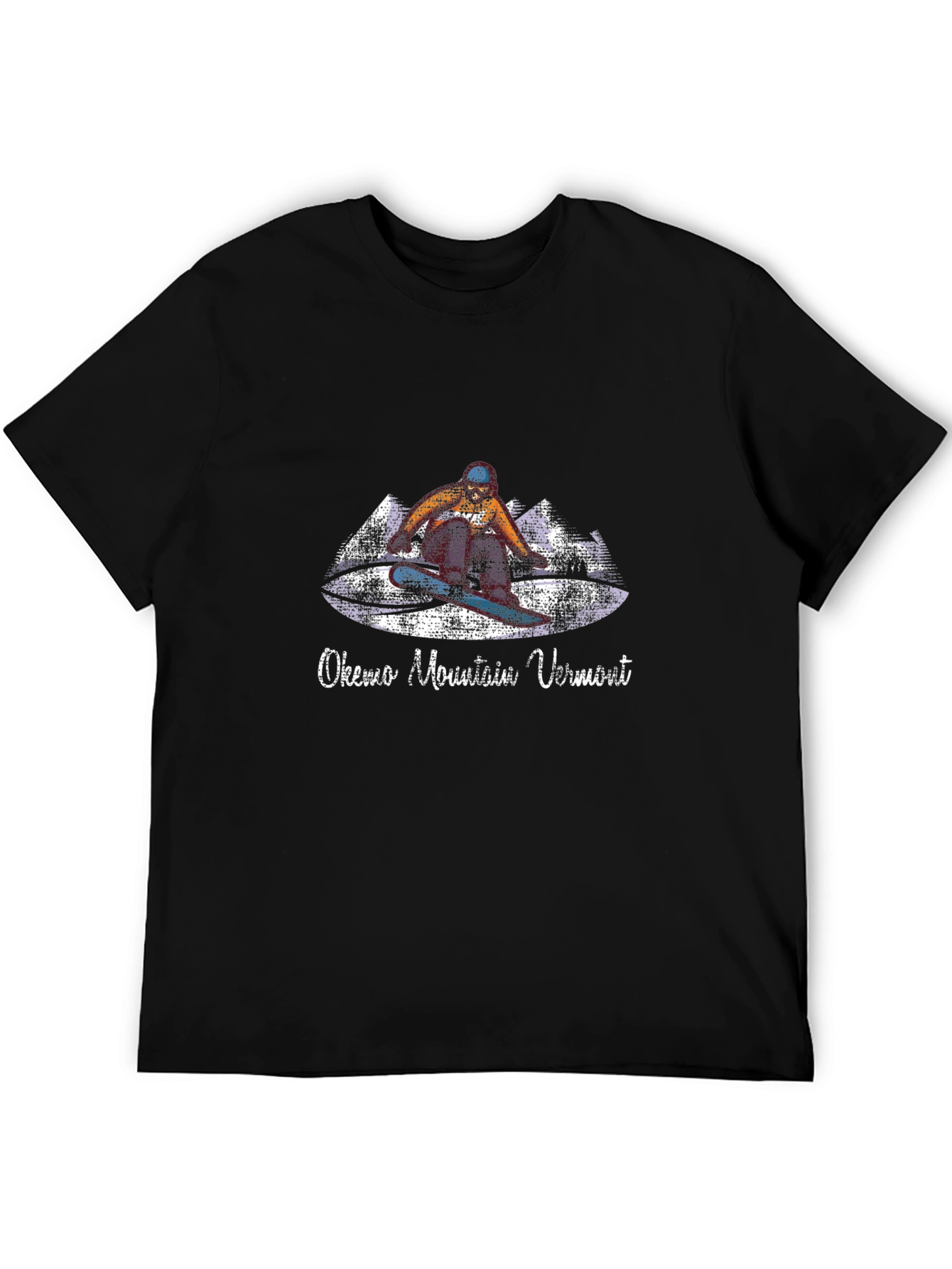 Okemo Mountain Vermont Snowboarder Graphic Tee