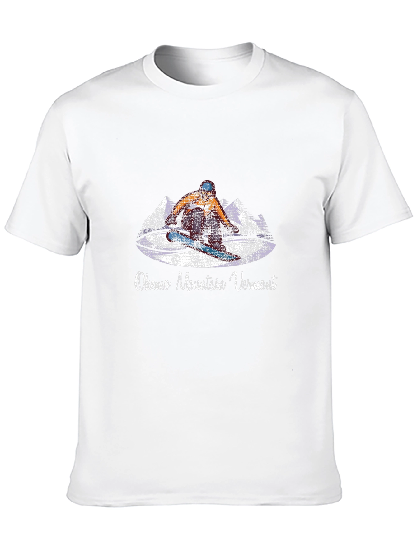 Okemo Mountain Vermont Snowboarder Graphic Tee