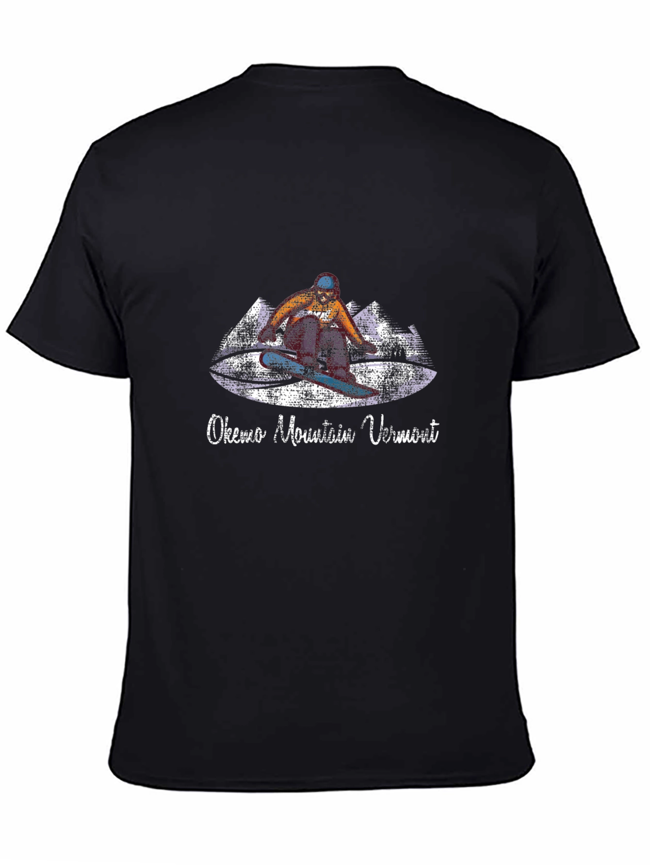 Okemo Mountain Vermont Snowboarder Graphic Tee