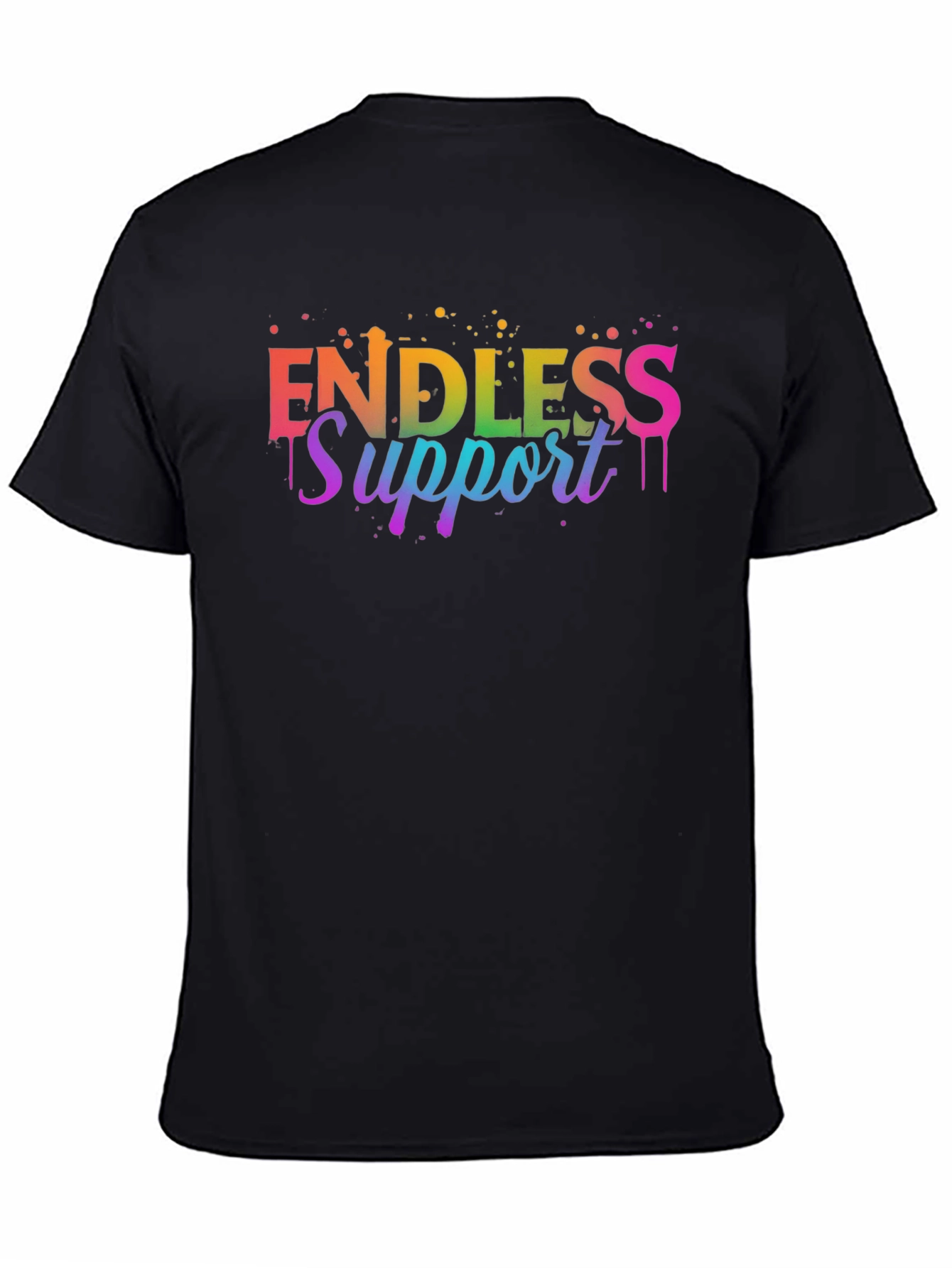 Endless Support Rainbow Graphic Tee