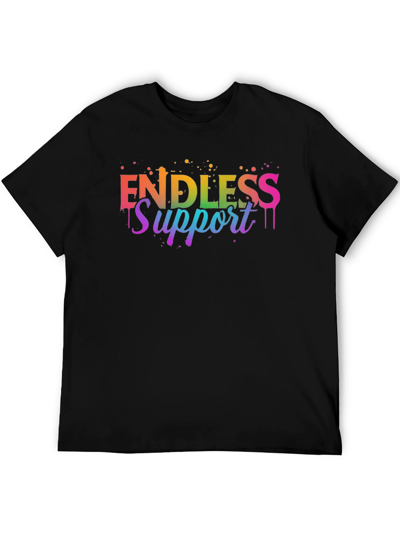 Endless Support Rainbow Graphic Tee