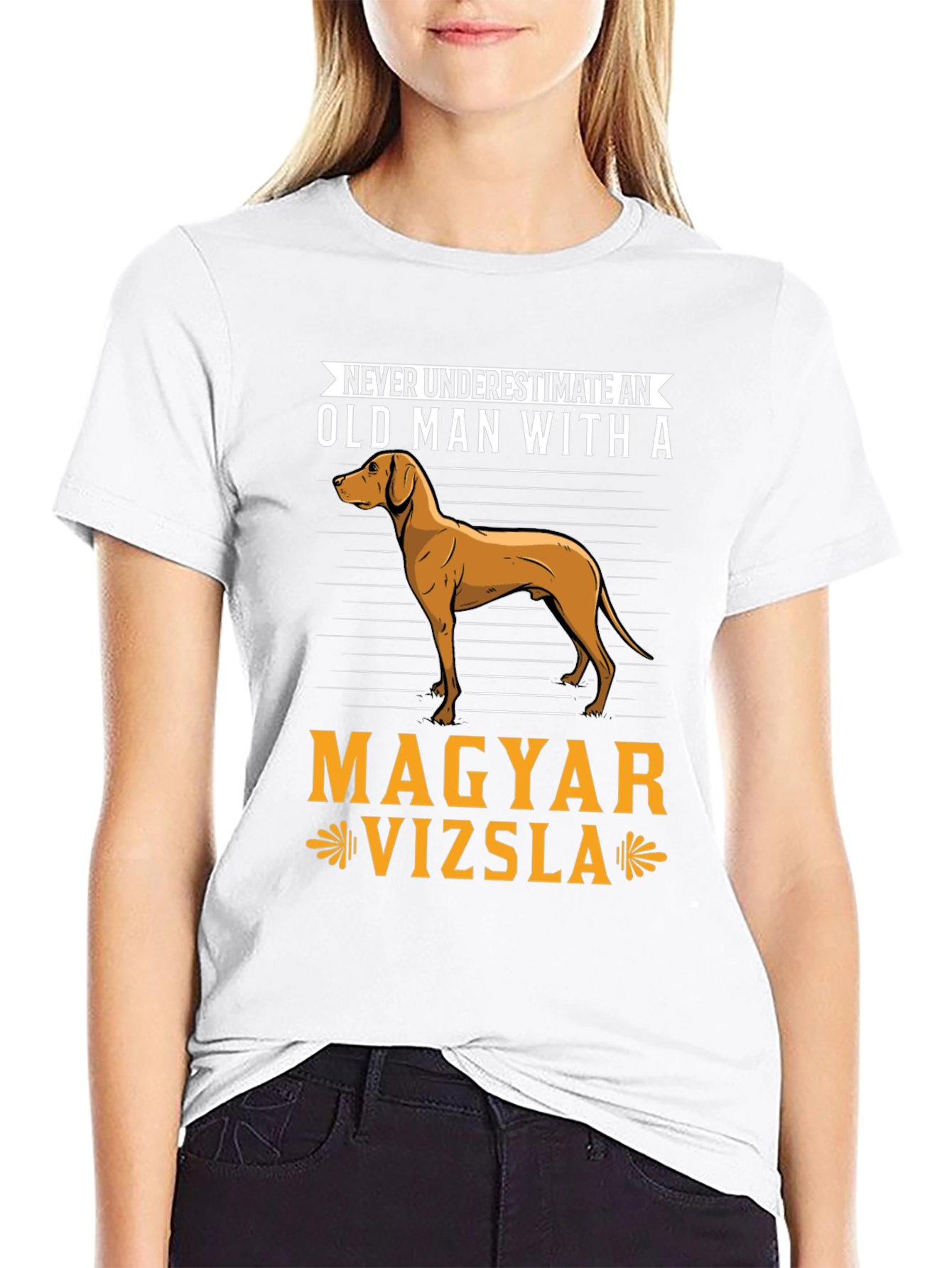 Magyar Vizsla Dog T-Shirt - Never Underestimate