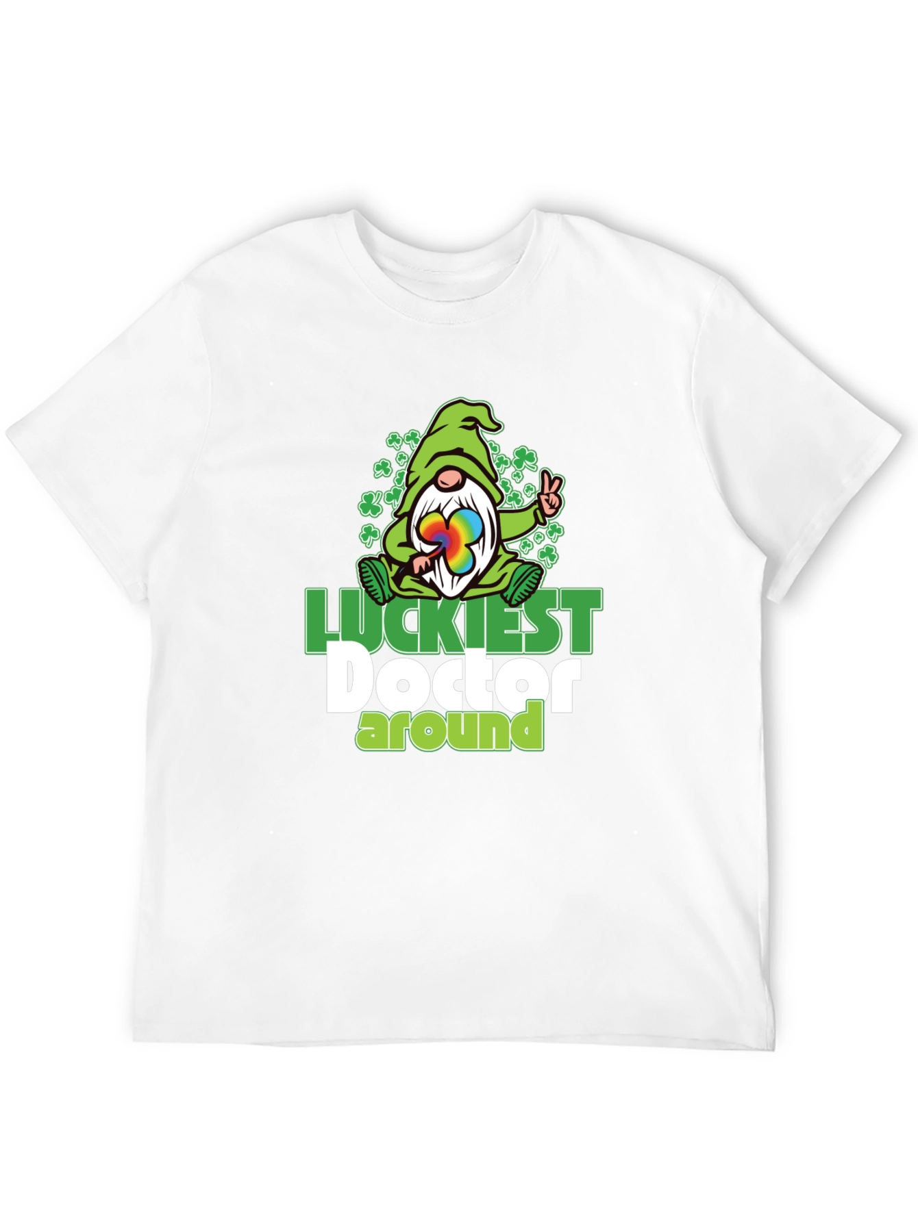 Luckiest Doctor Around St. Patricks Day T-Shirt
