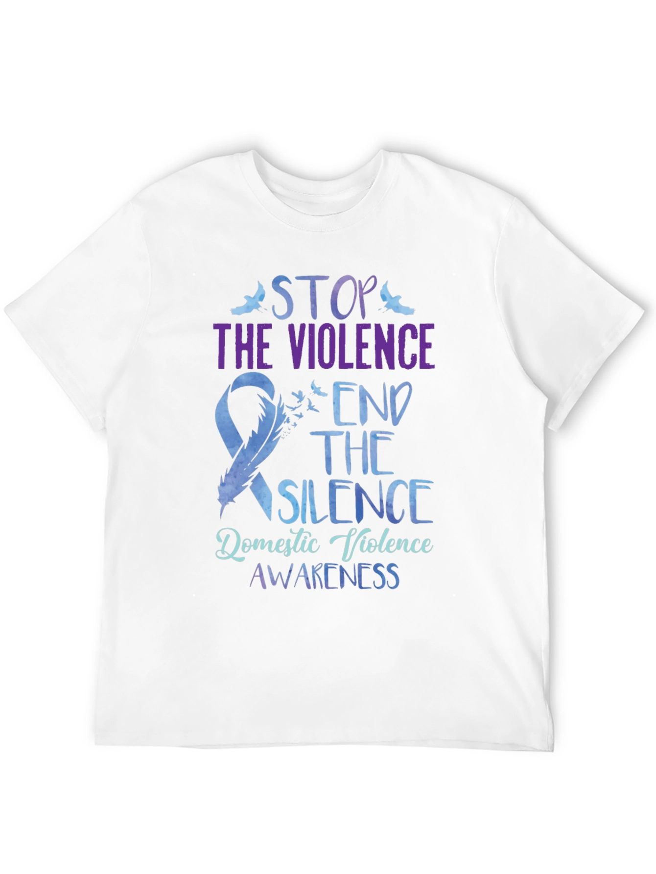 Stop The Violence Domestic Violence Awareness T-Shirt
