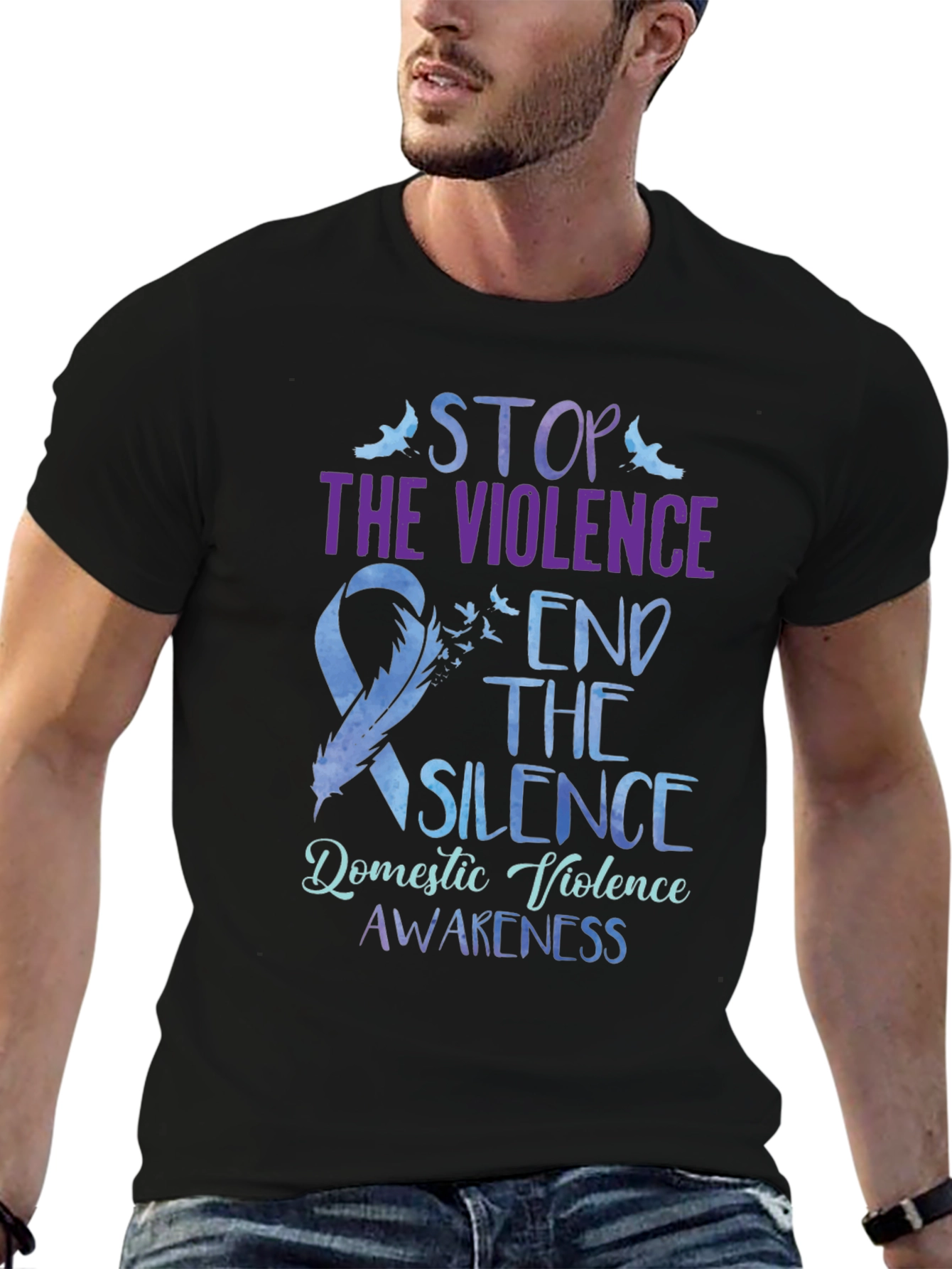 Stop The Violence Domestic Violence Awareness T-Shirt