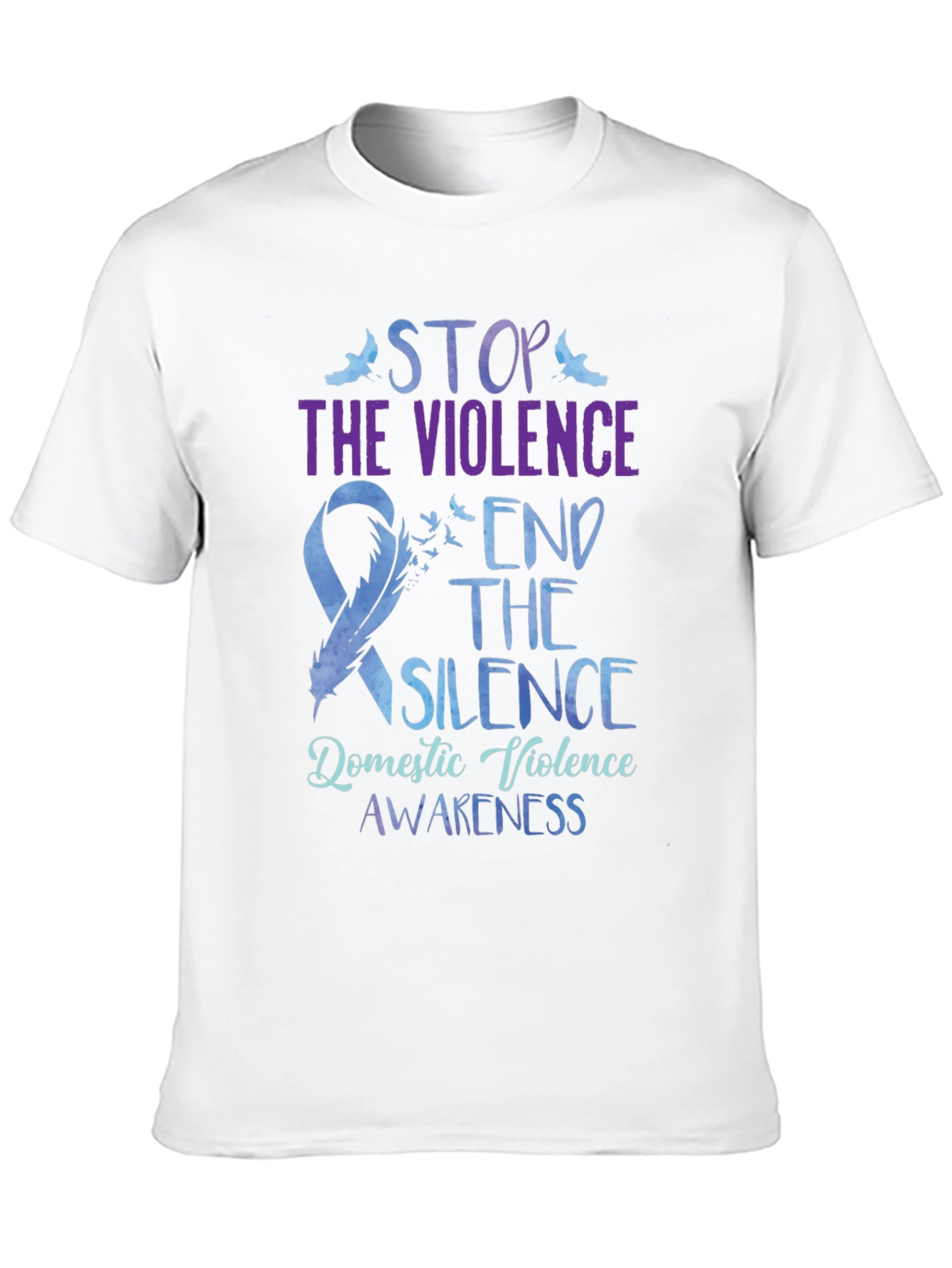 Stop The Violence Domestic Violence Awareness T-Shirt