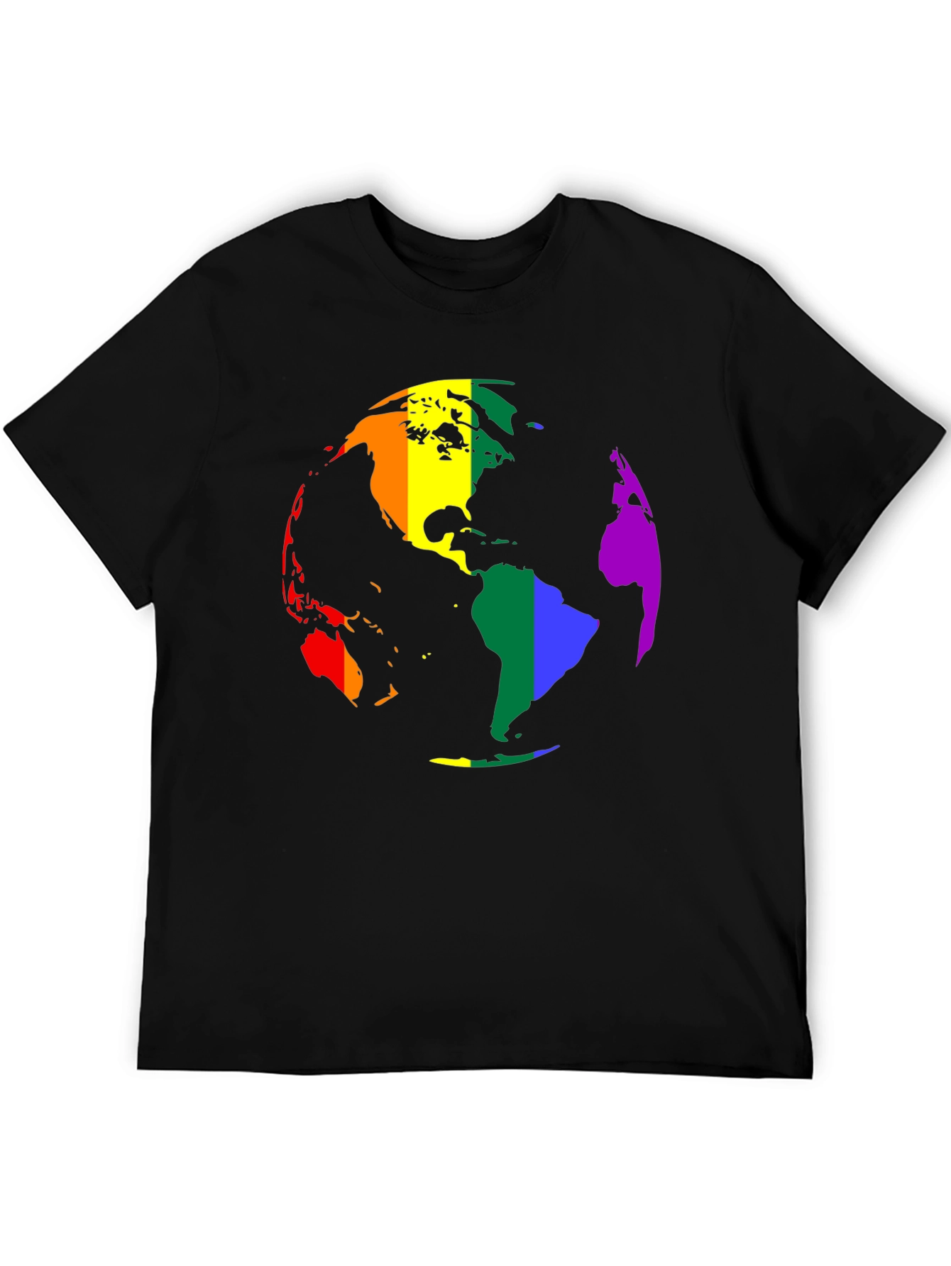 LGBTQ+ Pride Earth Graphic T-Shirt