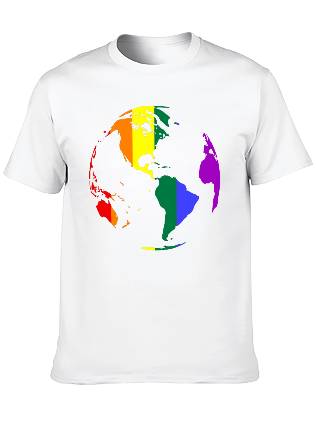 LGBTQ+ Pride Earth Graphic T-Shirt