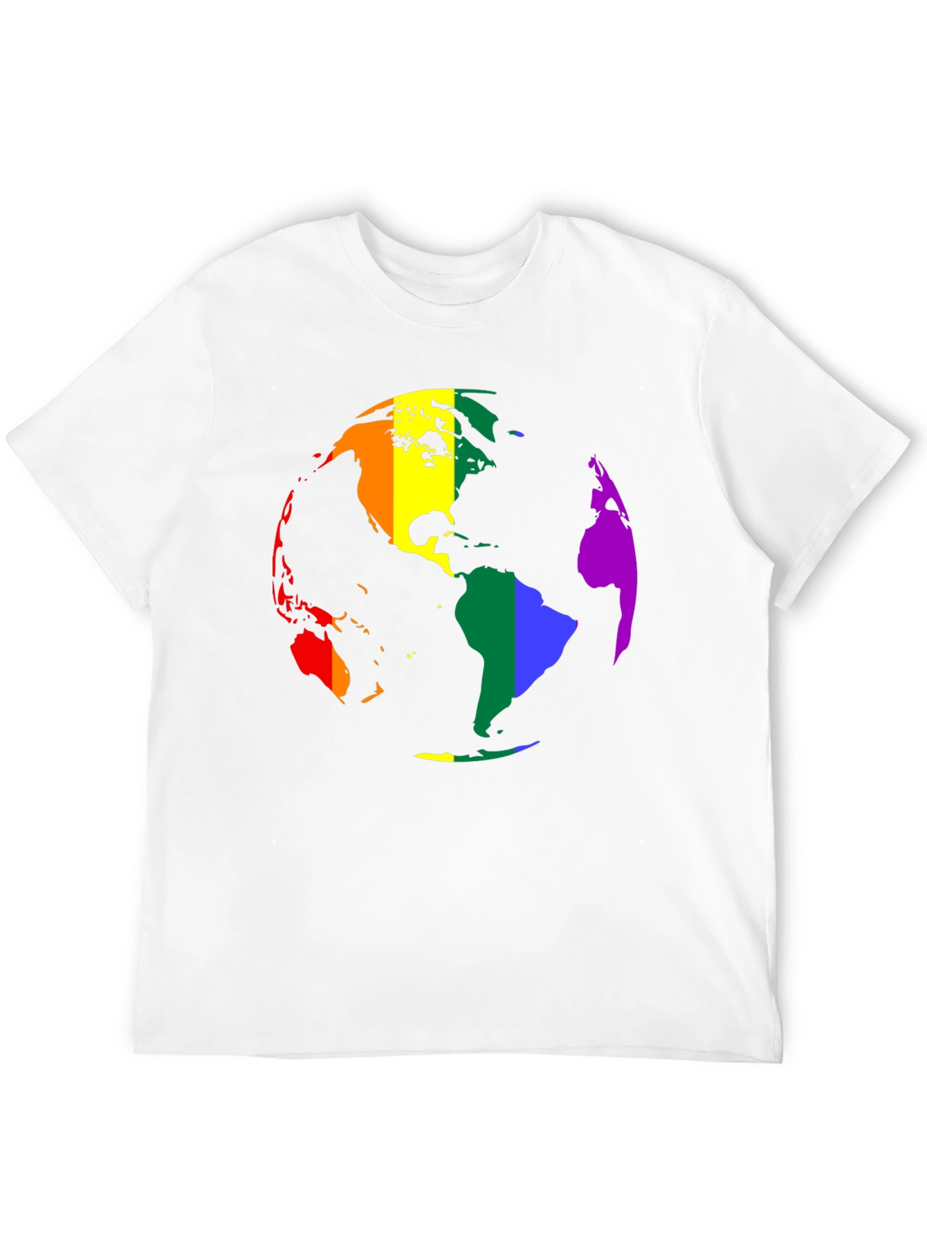 LGBTQ+ Pride Earth Graphic T-Shirt