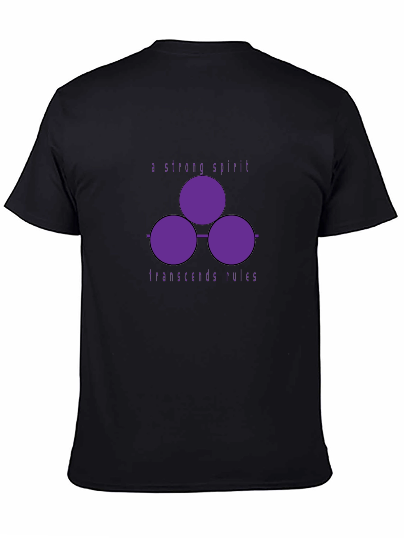 Strong Spirit Black T-Shirt