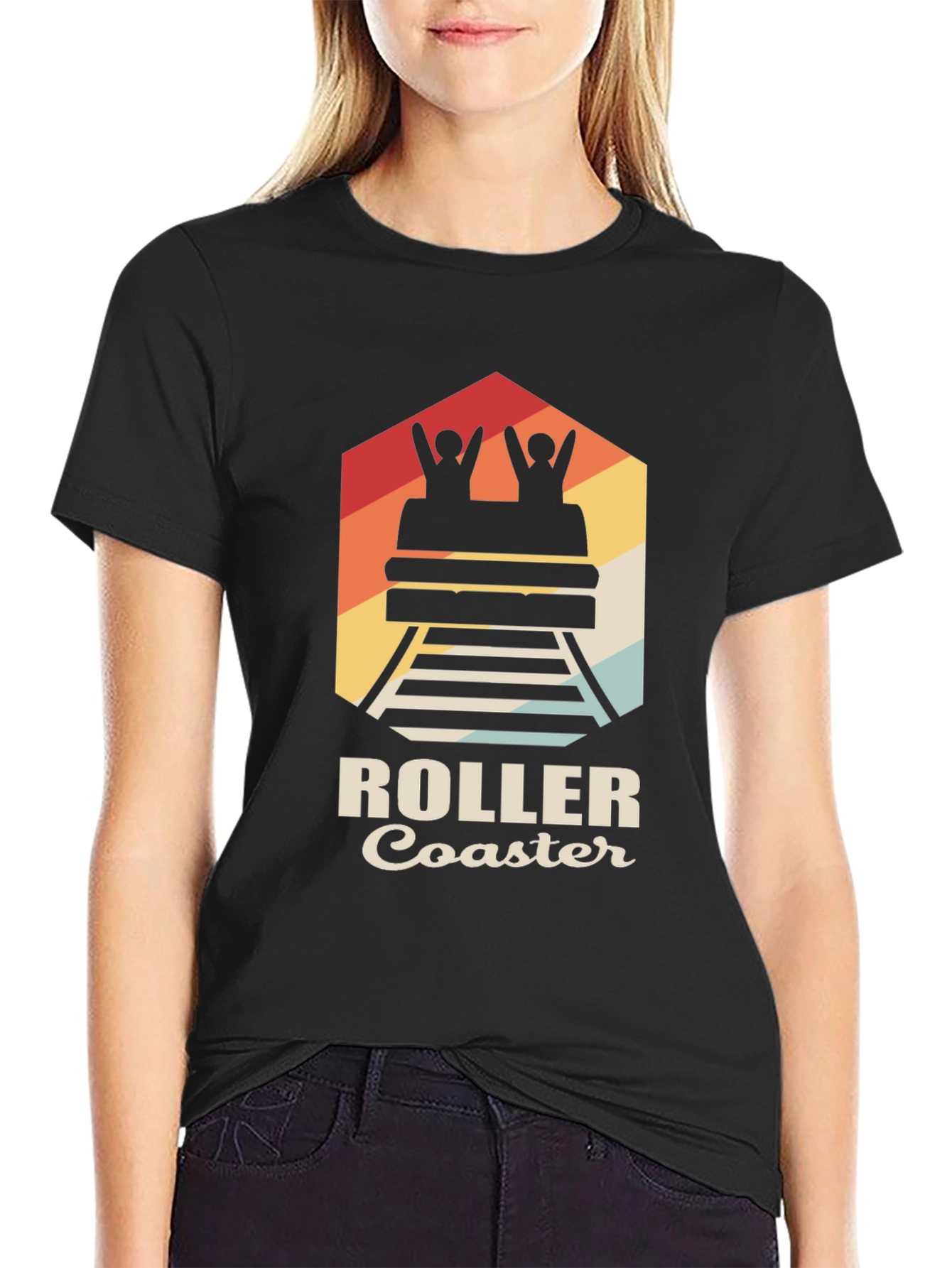 Retro Roller Coaster Ride T-Shirt