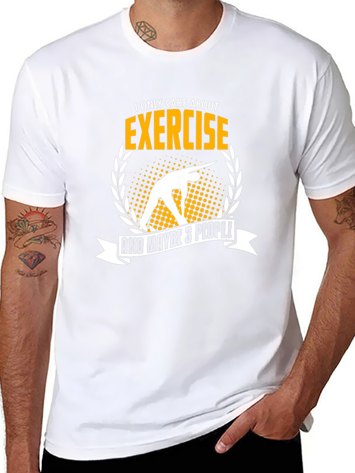Exercise Lover T-Shirt: Funny Gym Workout Tee