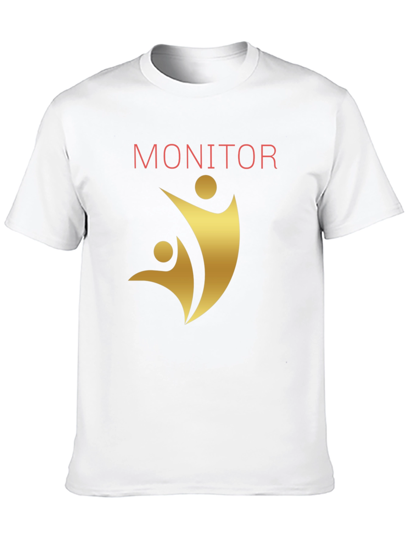 Monitor Graphic Tee - Black Cotton Comfort