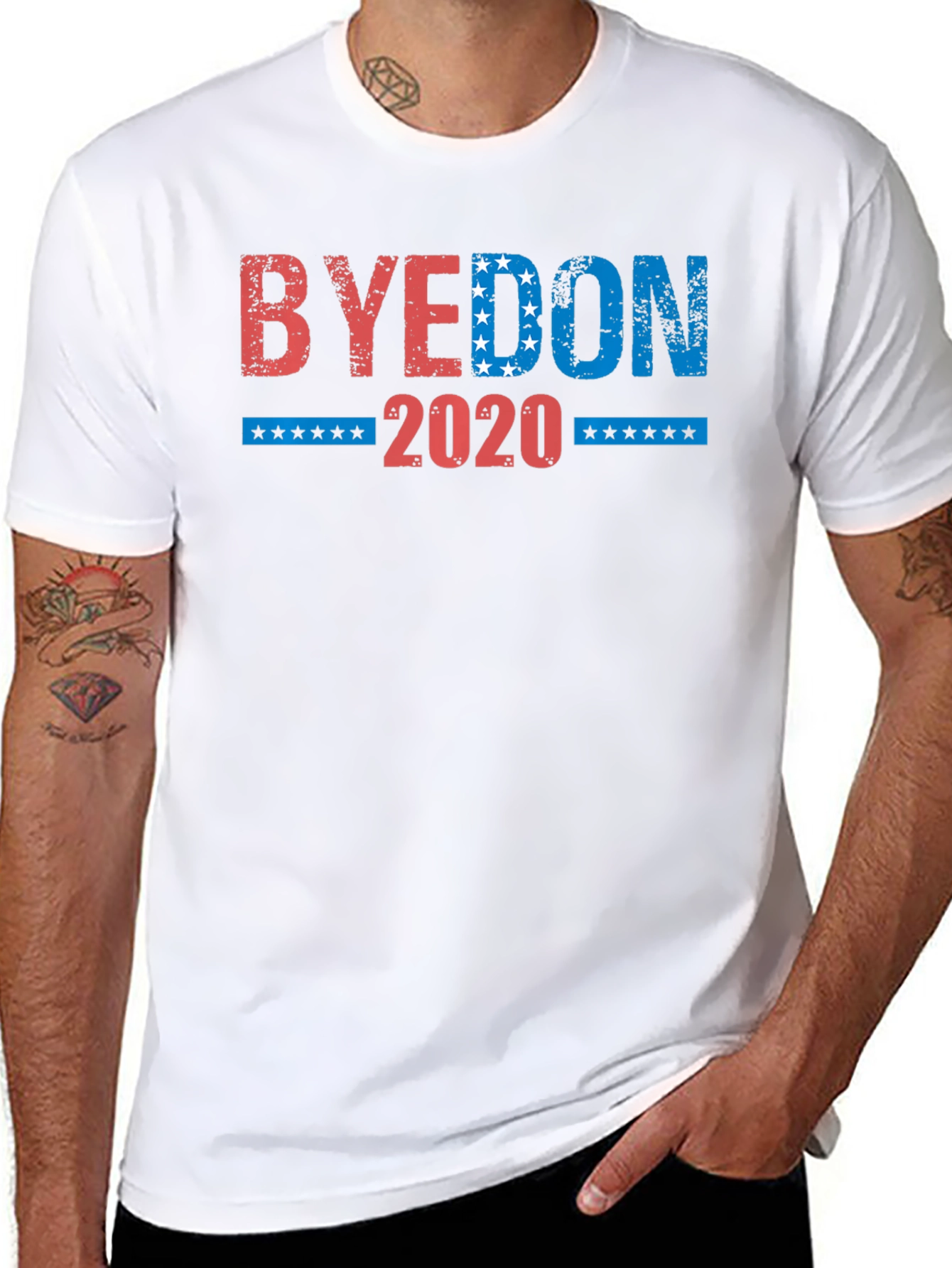 BYEDON 2020 Graphic Print T-Shirt