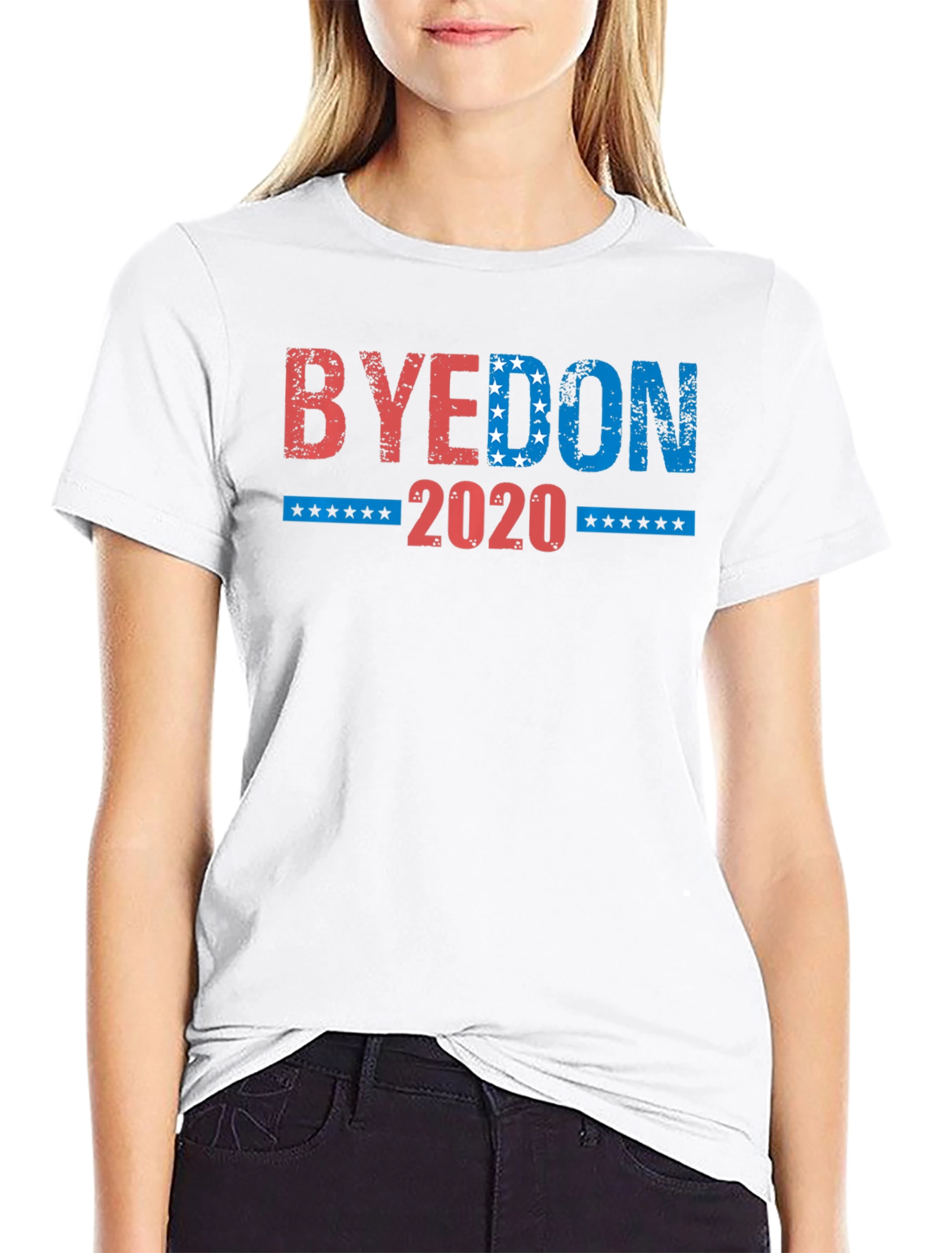 BYEDON 2020 Graphic Print T-Shirt