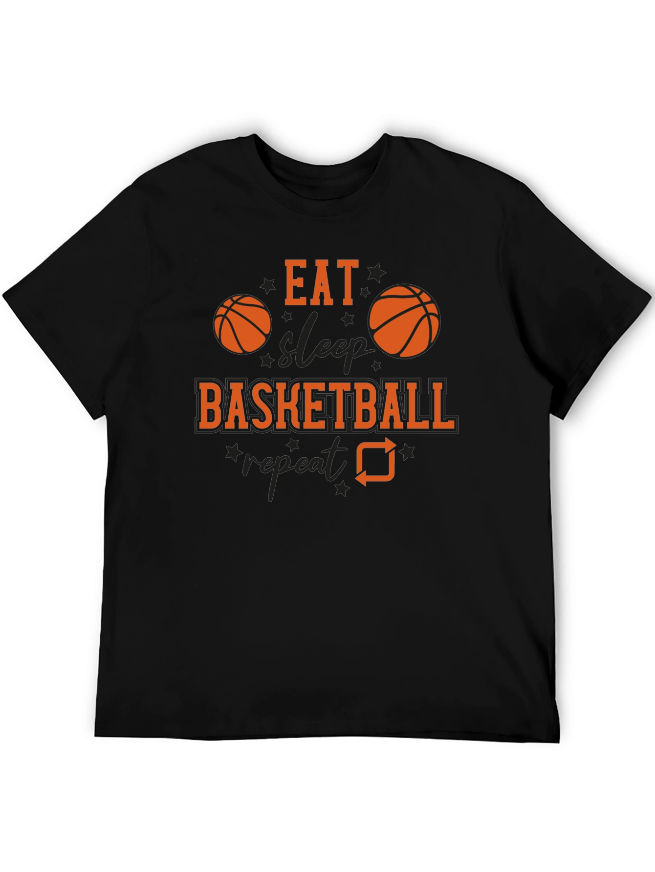 Eat Sleep Basketball Repeat T-Shirt