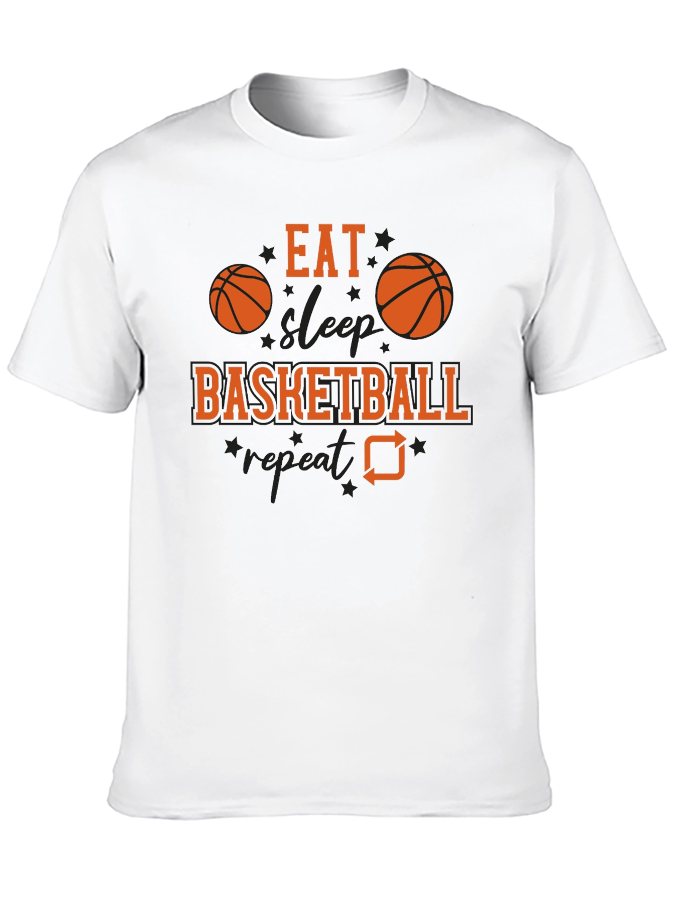 Eat Sleep Basketball Repeat T-Shirt
