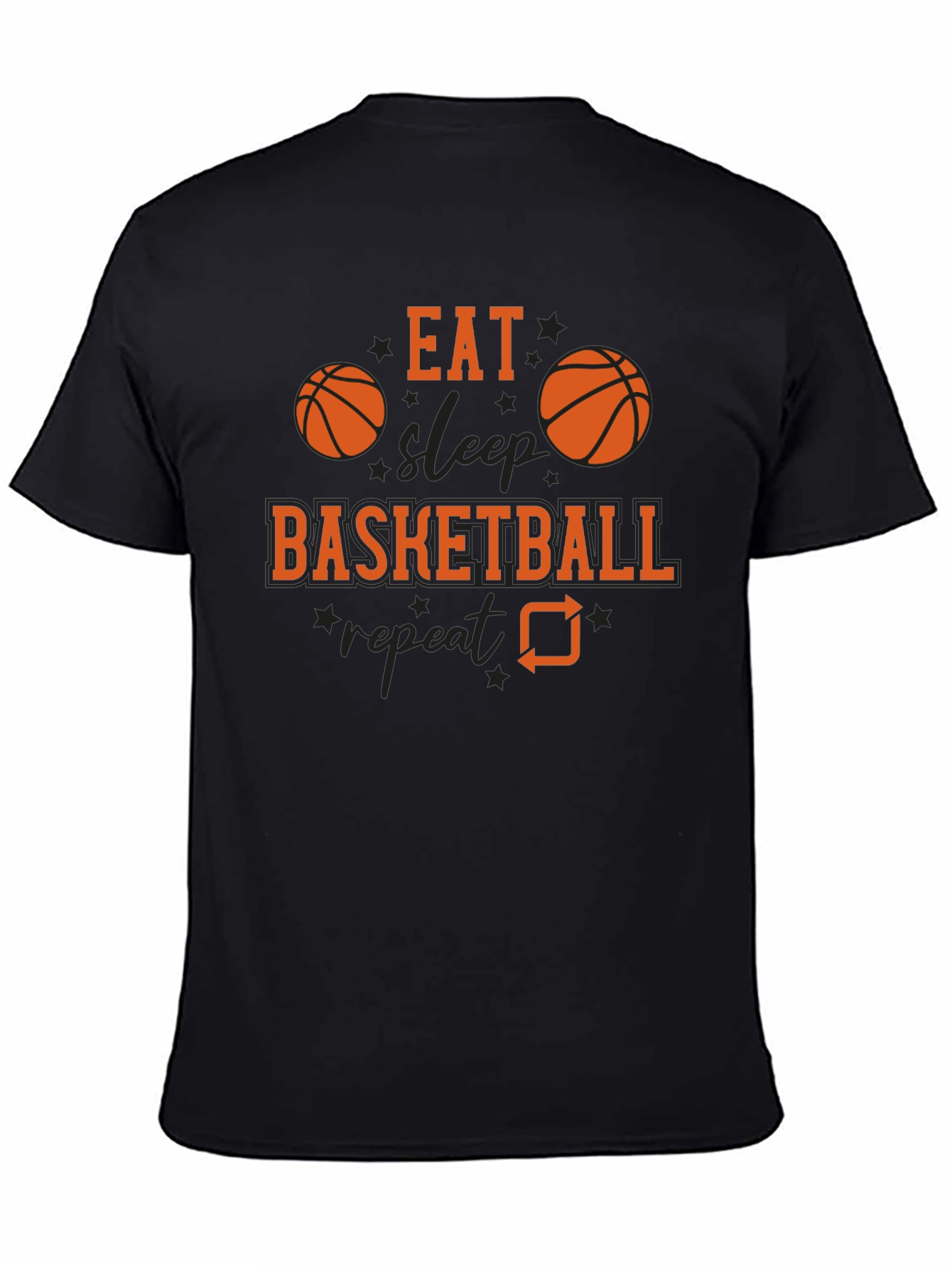 Eat Sleep Basketball Repeat T-Shirt