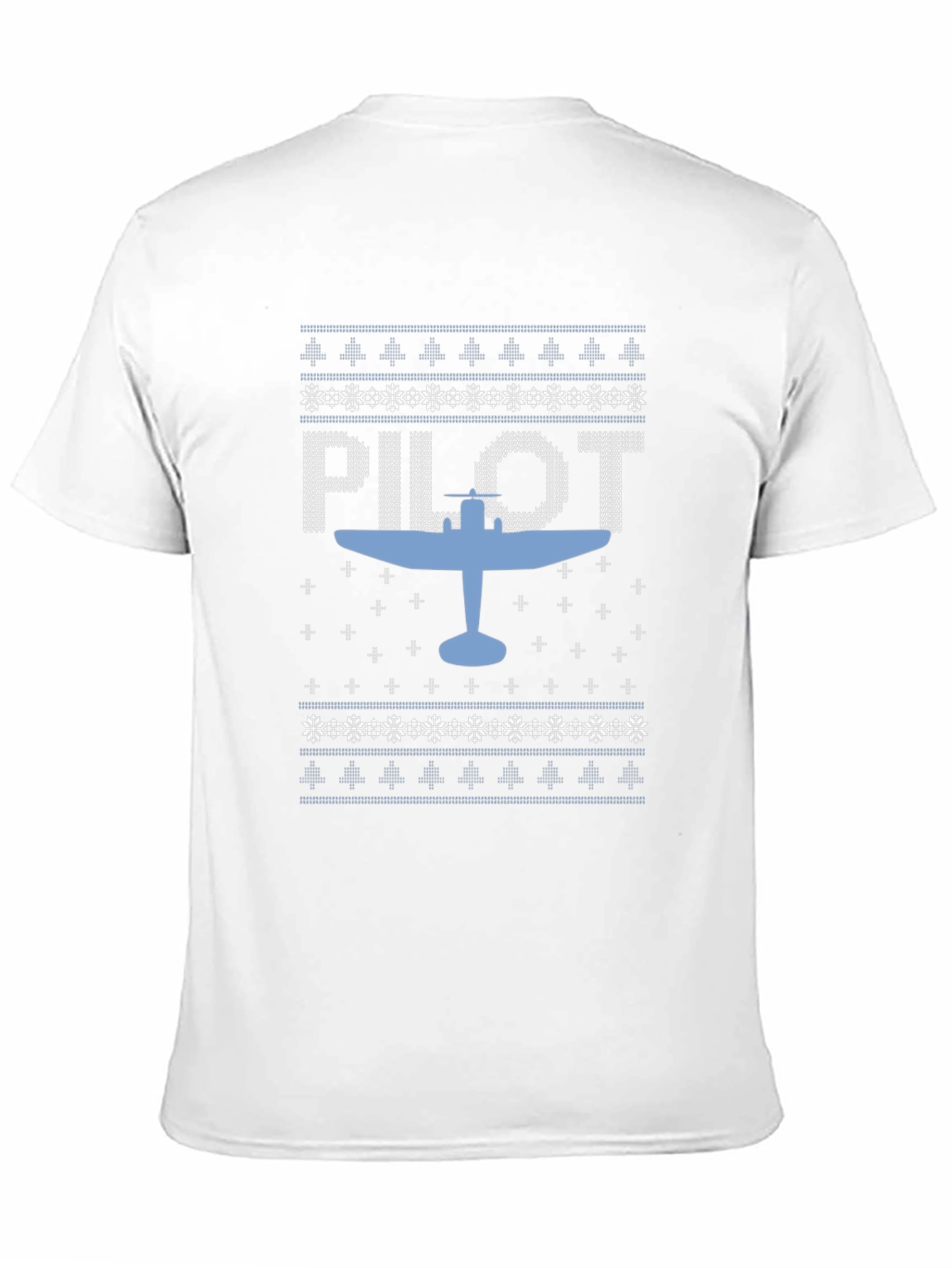 Pilot Plane Ugly Christmas Sweater T-shirt