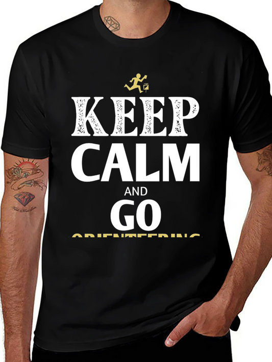 Keep Calm and Go Orienteering T-Shirt