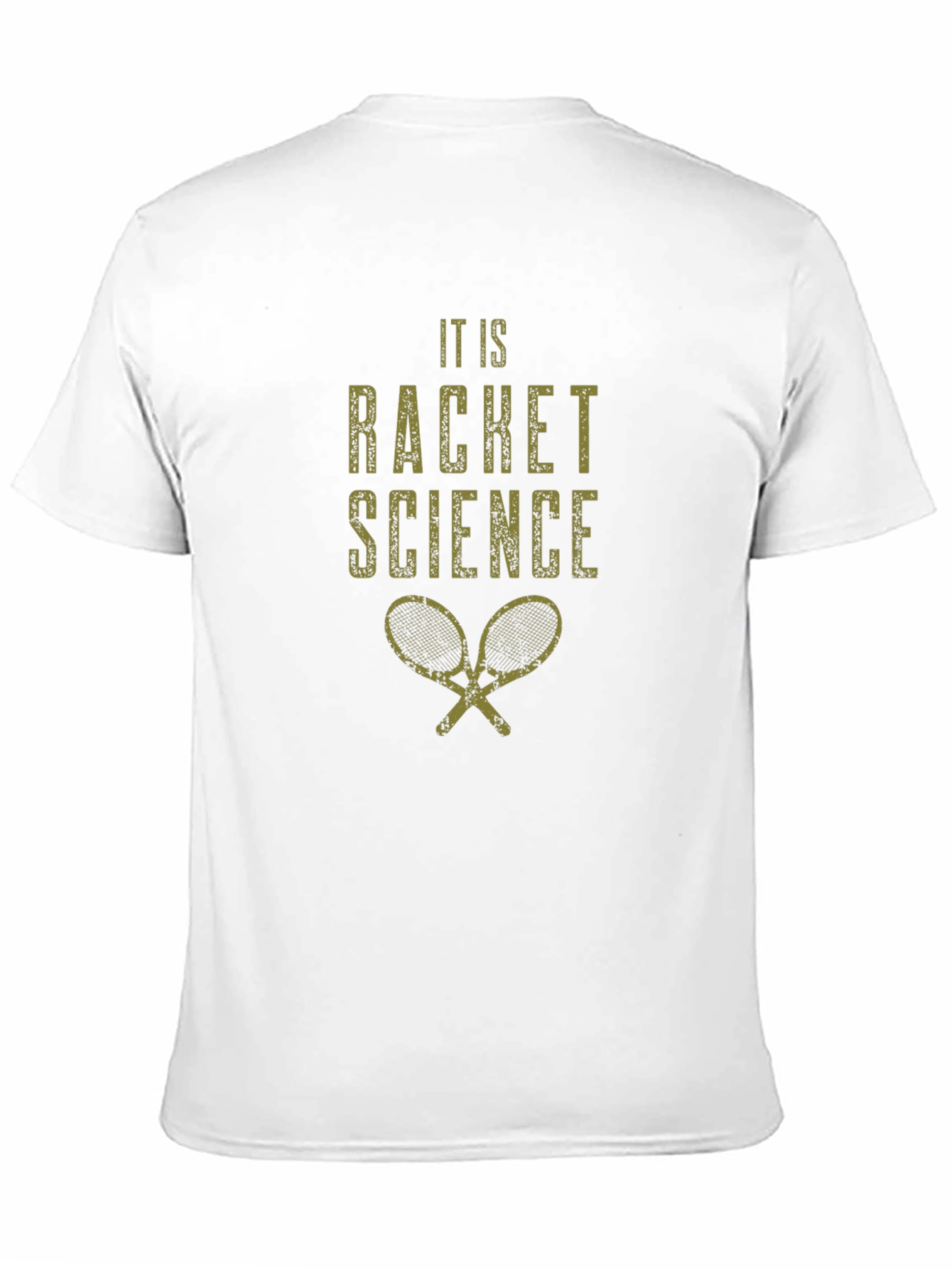 It Is Racket Science T-Shirt - Black